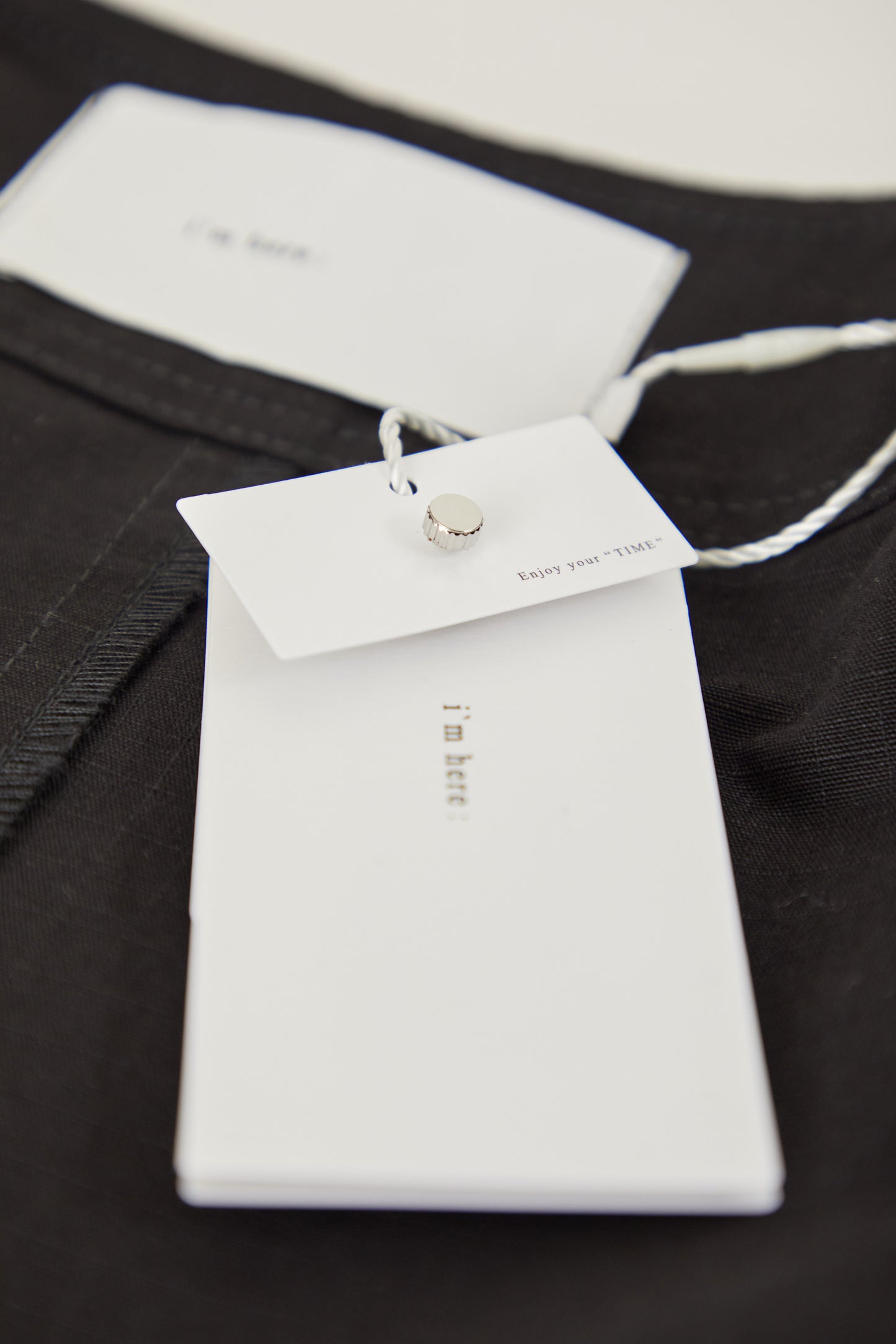 i'm here : " Crepe " KNIT SNOOD :