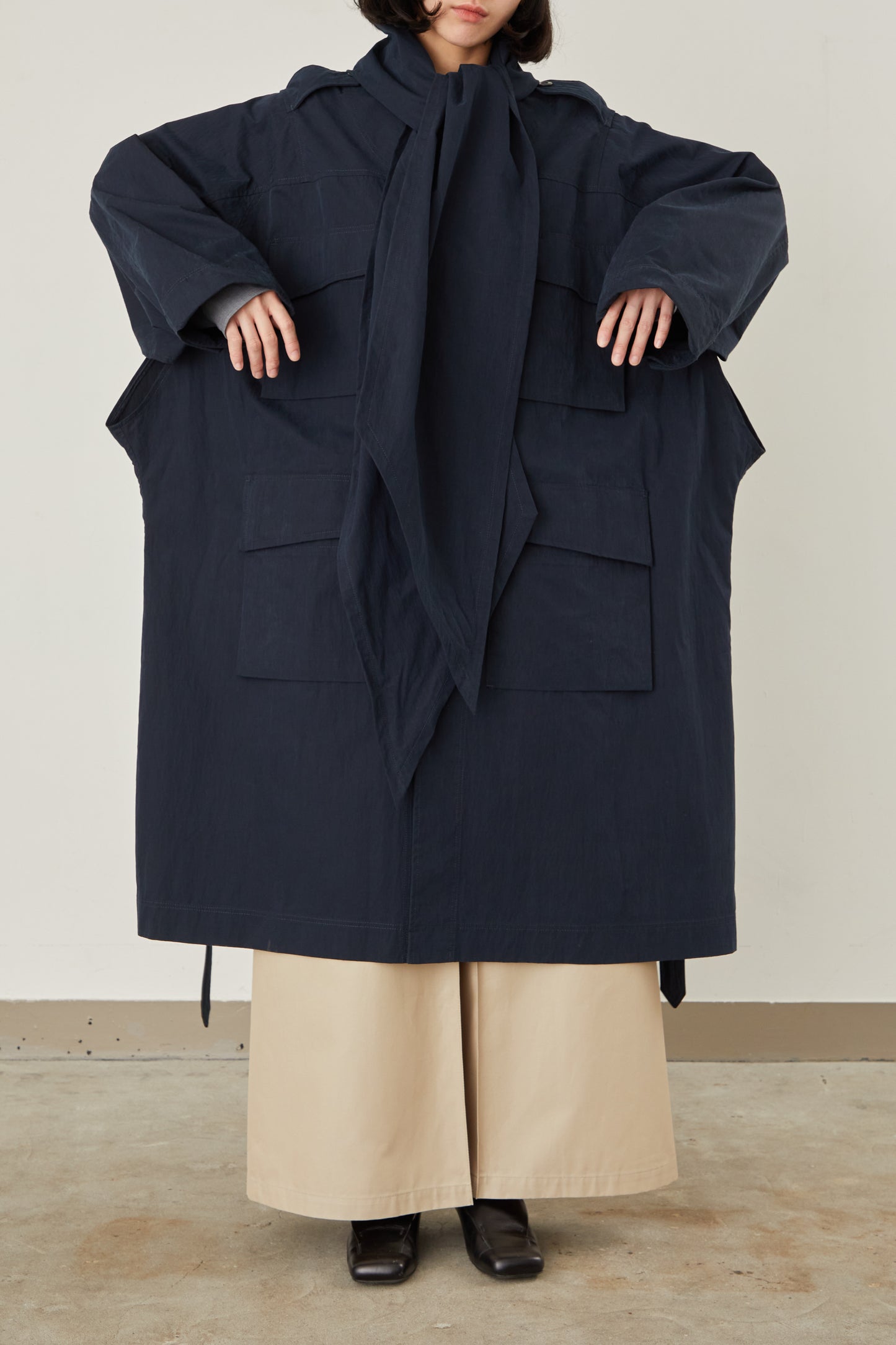 i'm here : HAOLI MILITARY COAT :