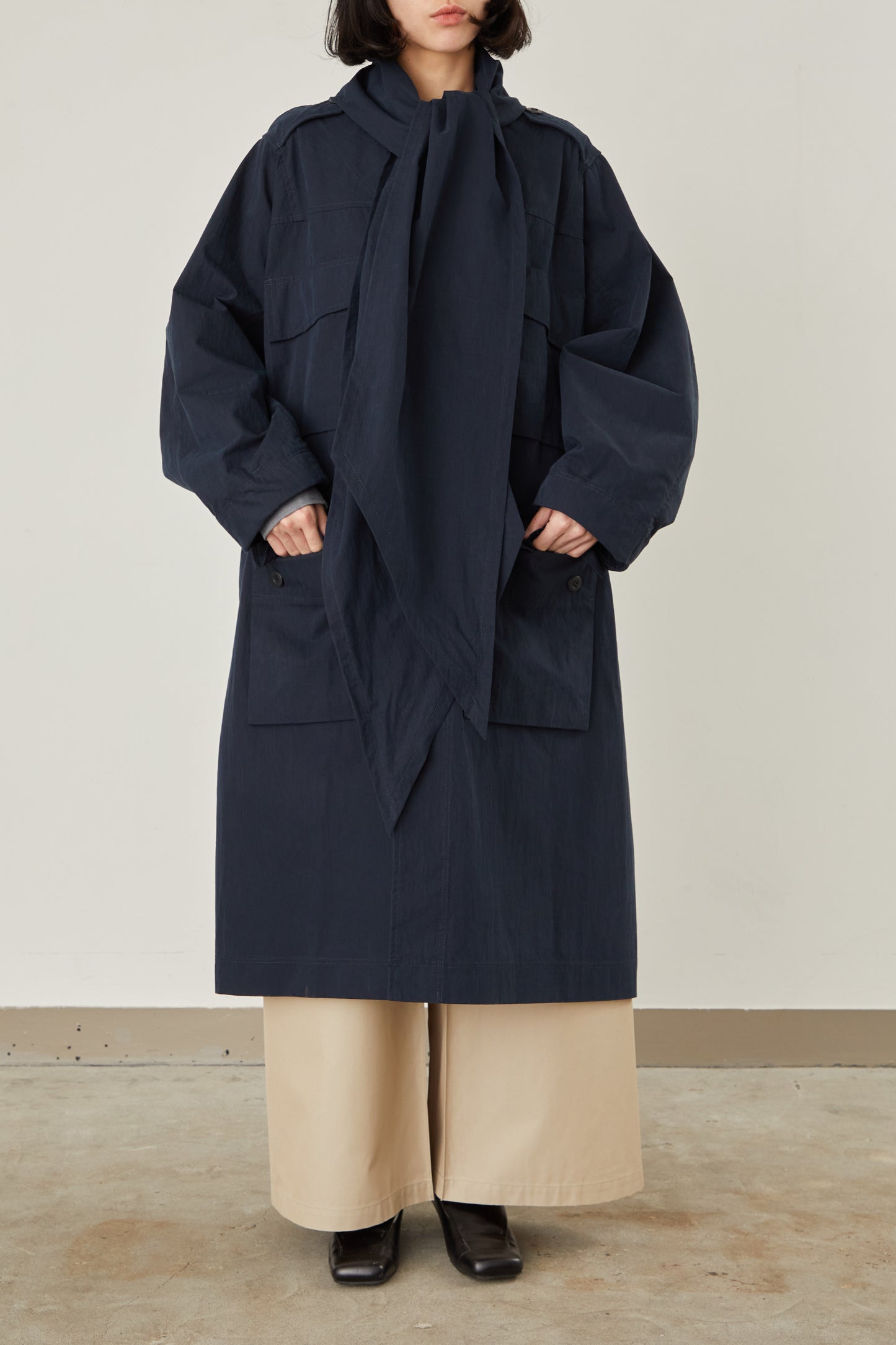 i'm here : HAOLI MILITARY COAT :