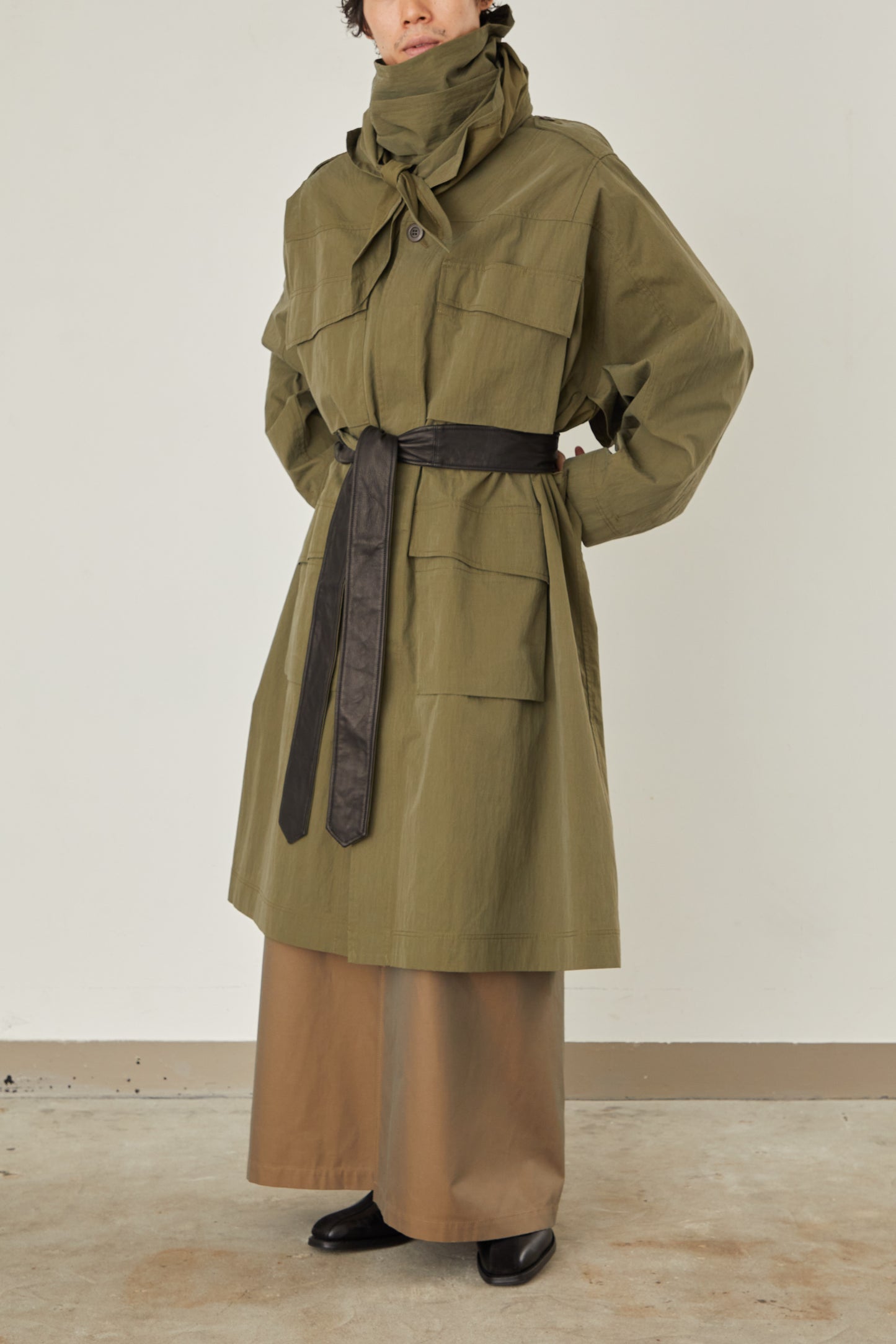 i'm here : HAOLI MILITARY COAT :