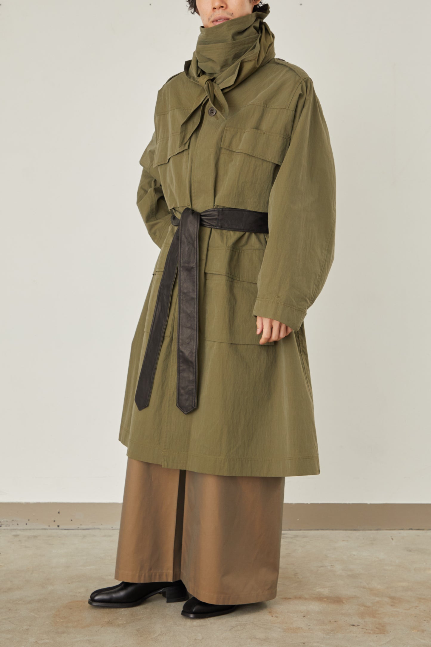 i'm here : HAOLI MILITARY COAT :