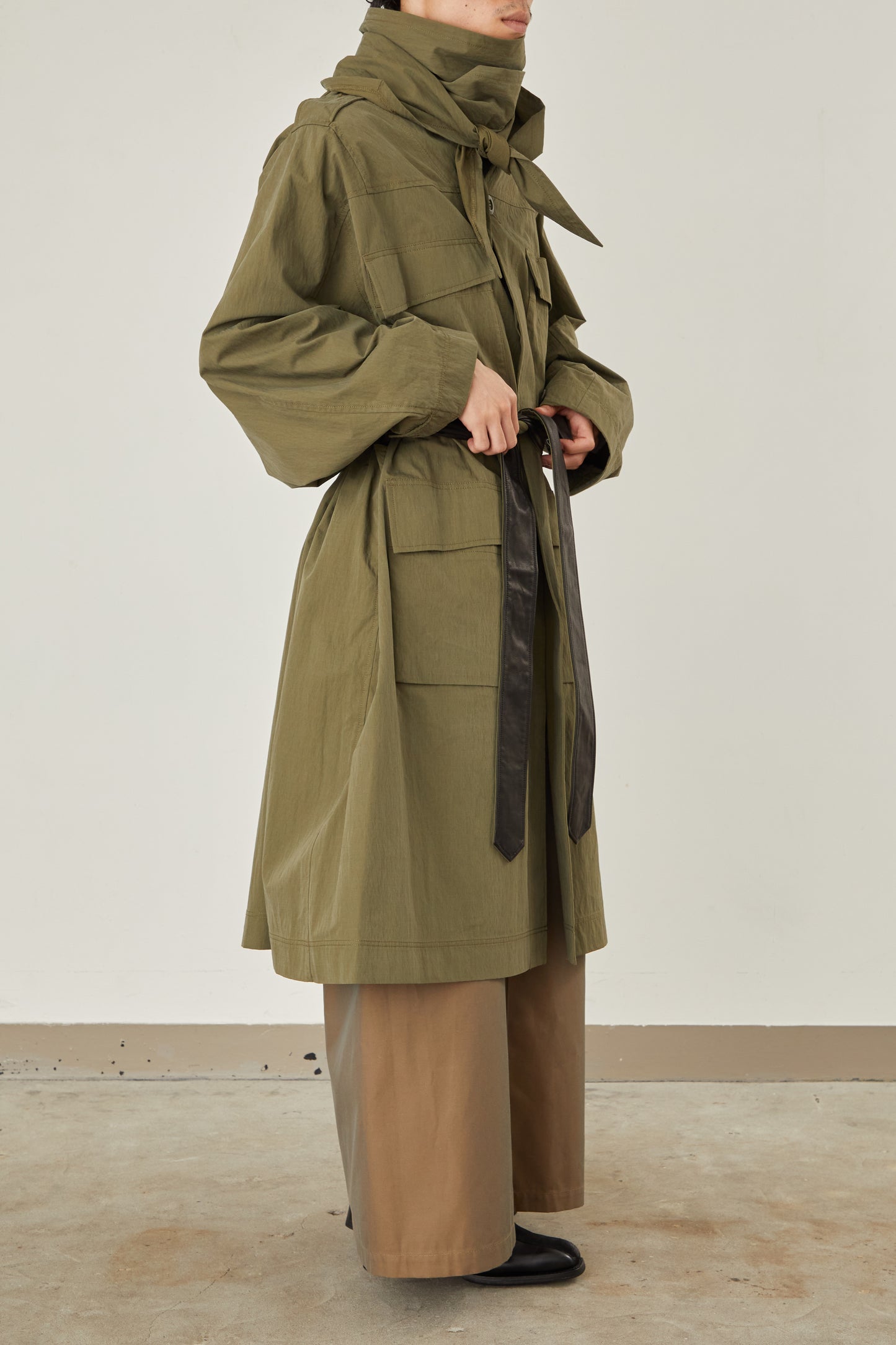i'm here : HAOLI MILITARY COAT :