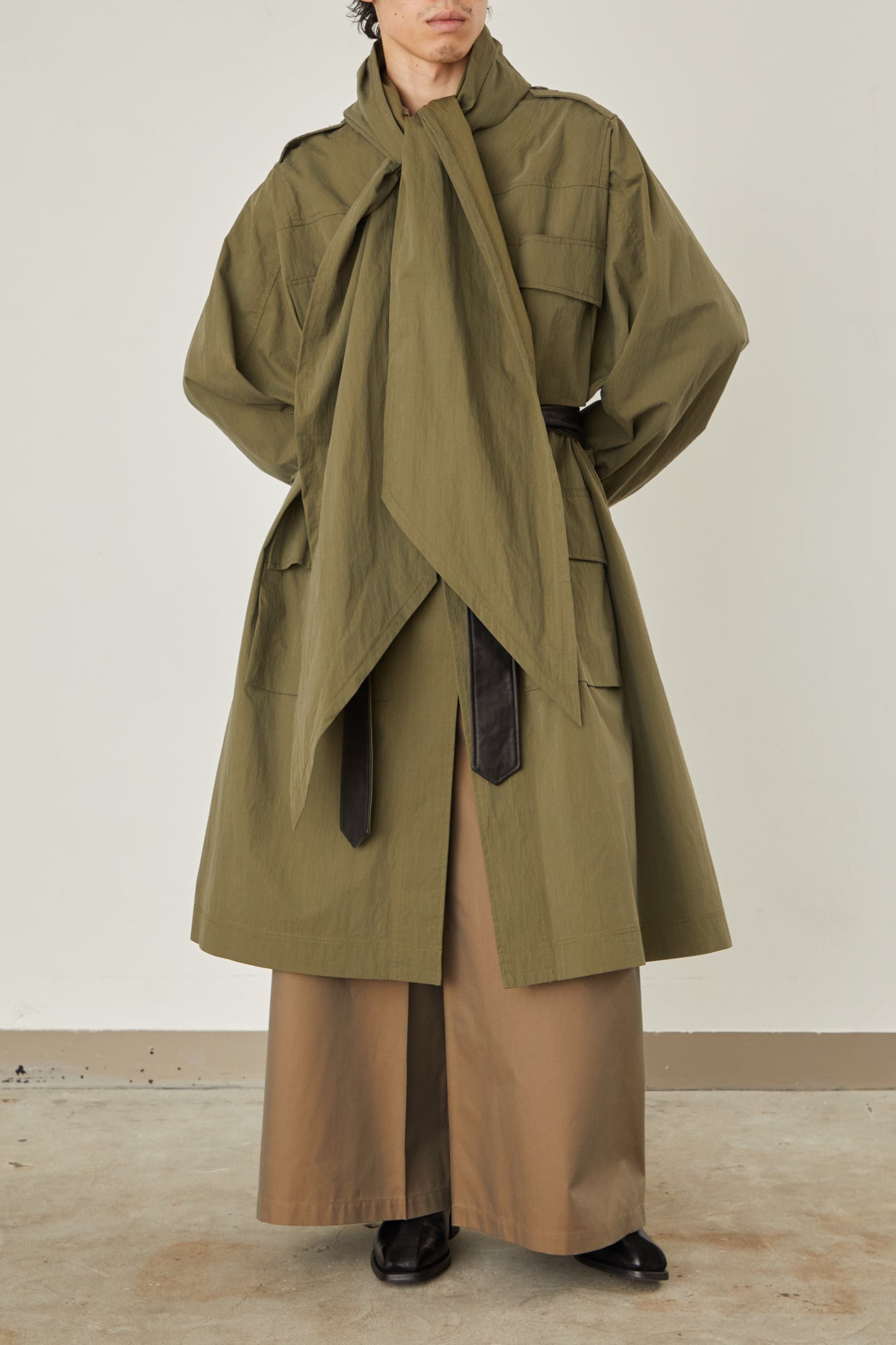 i'm here : HAOLI MILITARY COAT :
