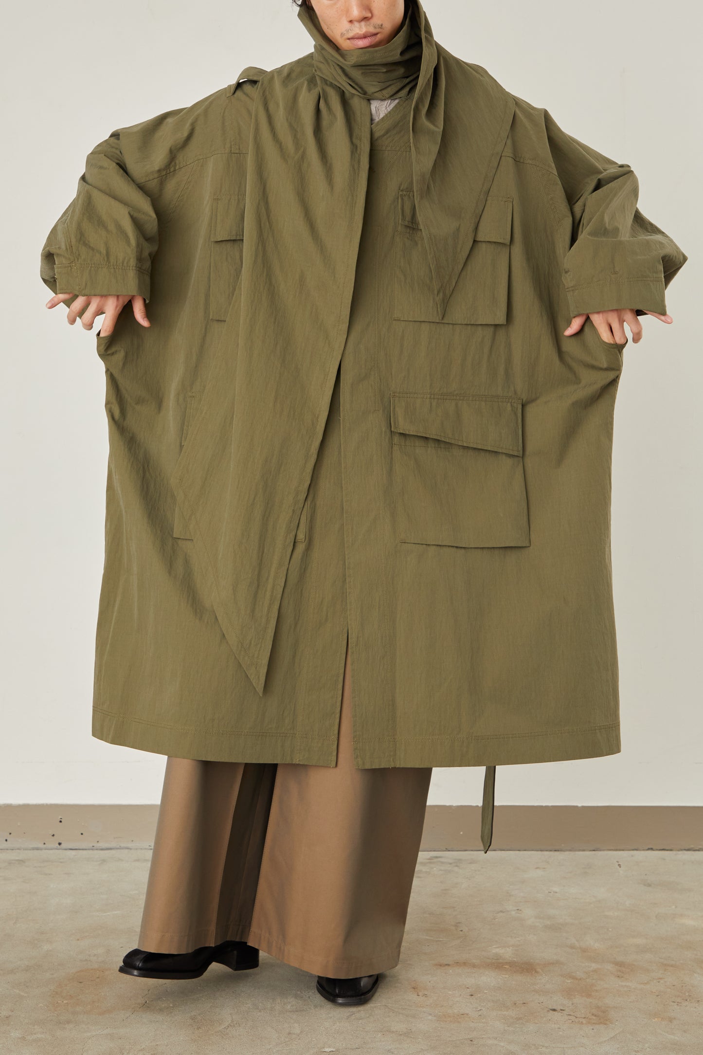 i'm here : HAOLI MILITARY COAT :