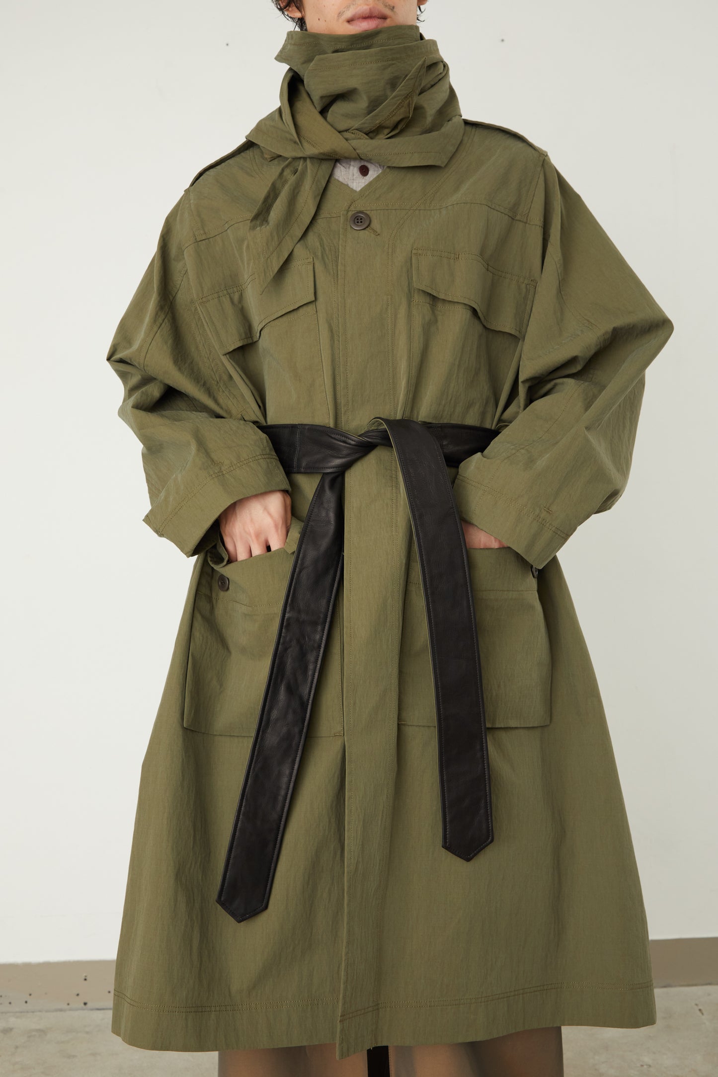 i'm here : HAOLI MILITARY COAT :