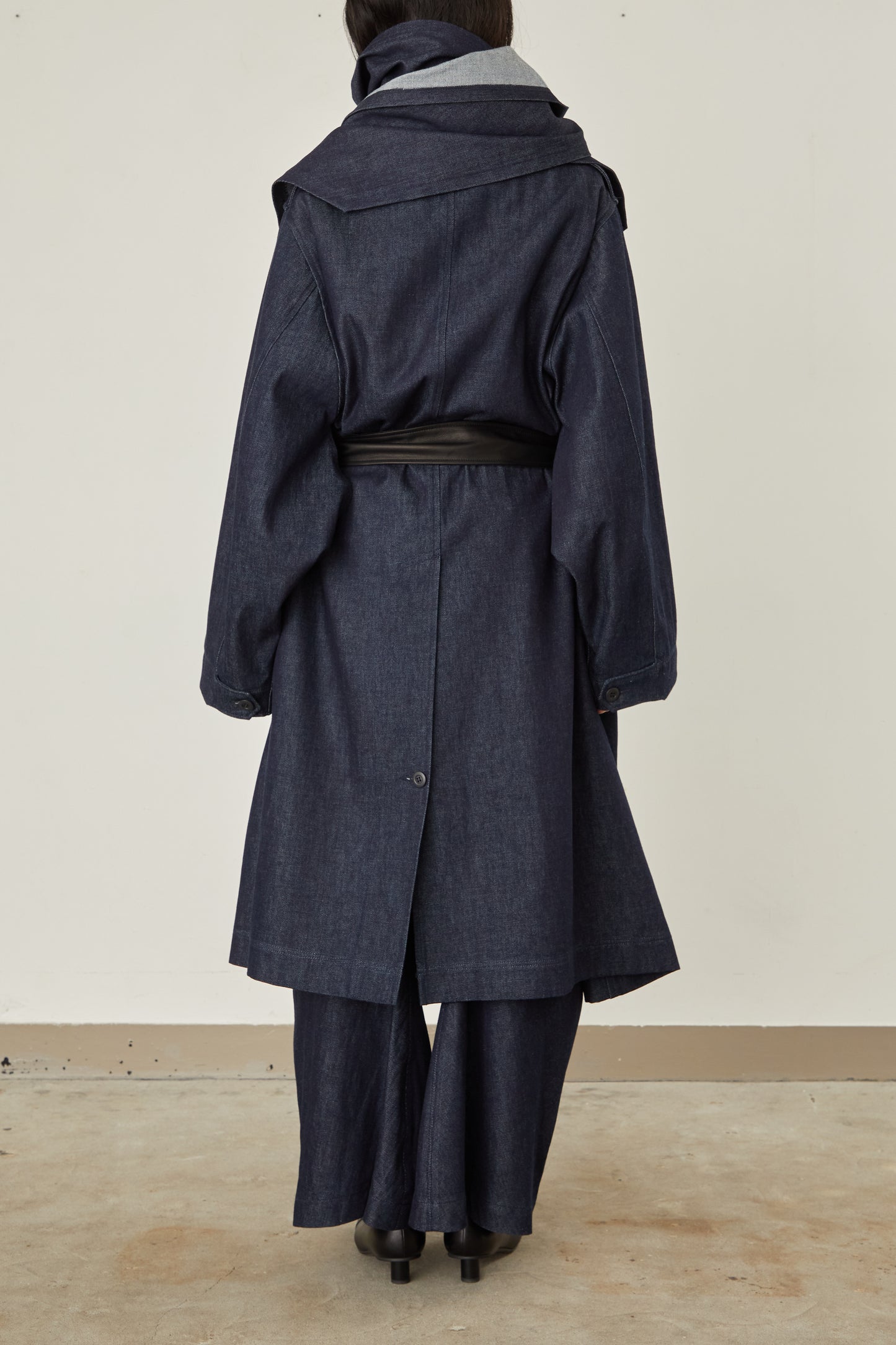 i'm here : HAOLI MILITARY "DENIM" COAT :