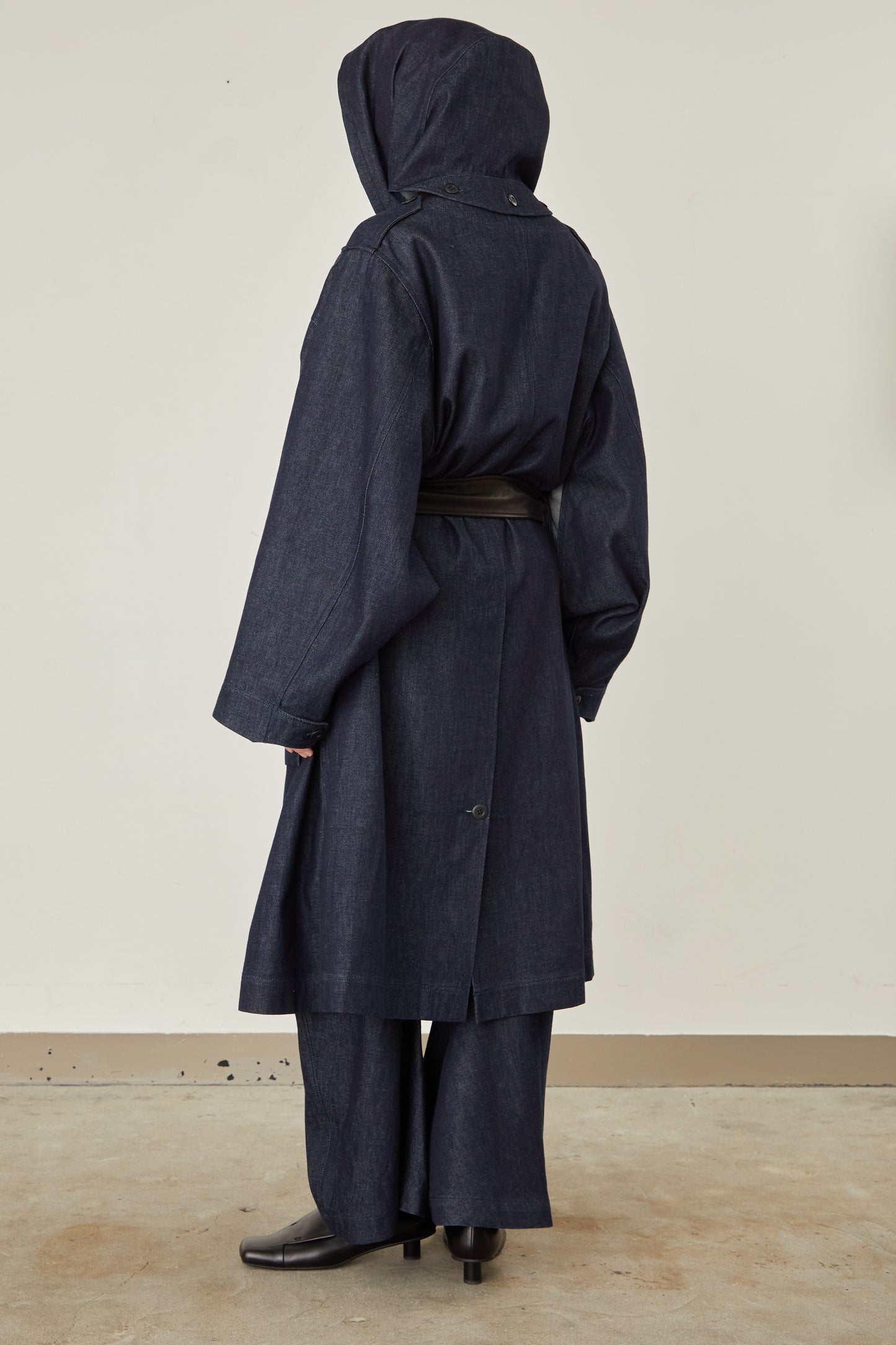 i'm here : HAOLI MILITARY "DENIM" COAT :