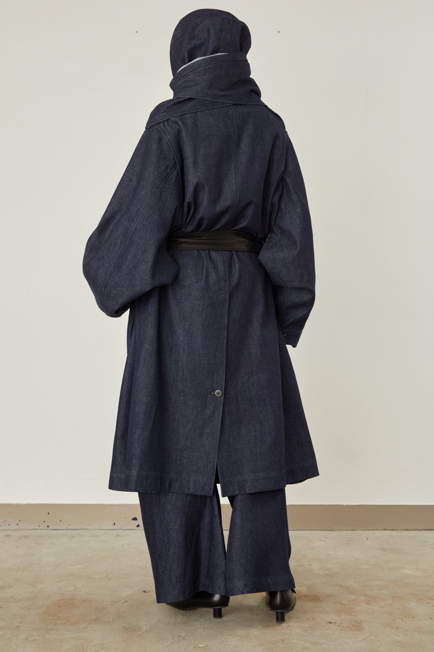 i'm here : HAOLI MILITARY "DENIM" COAT :