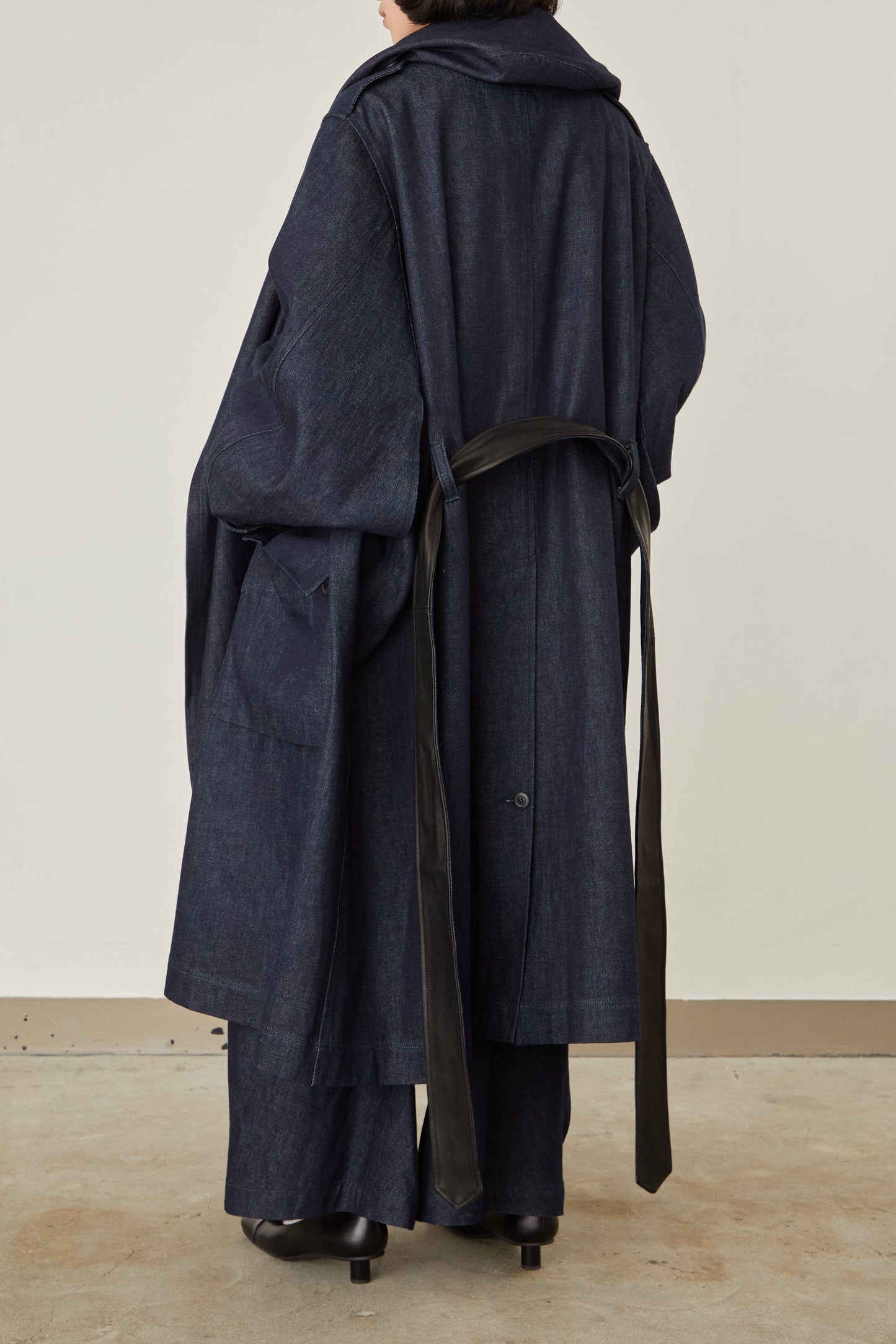 i'm here : HAOLI MILITARY "DENIM" COAT :