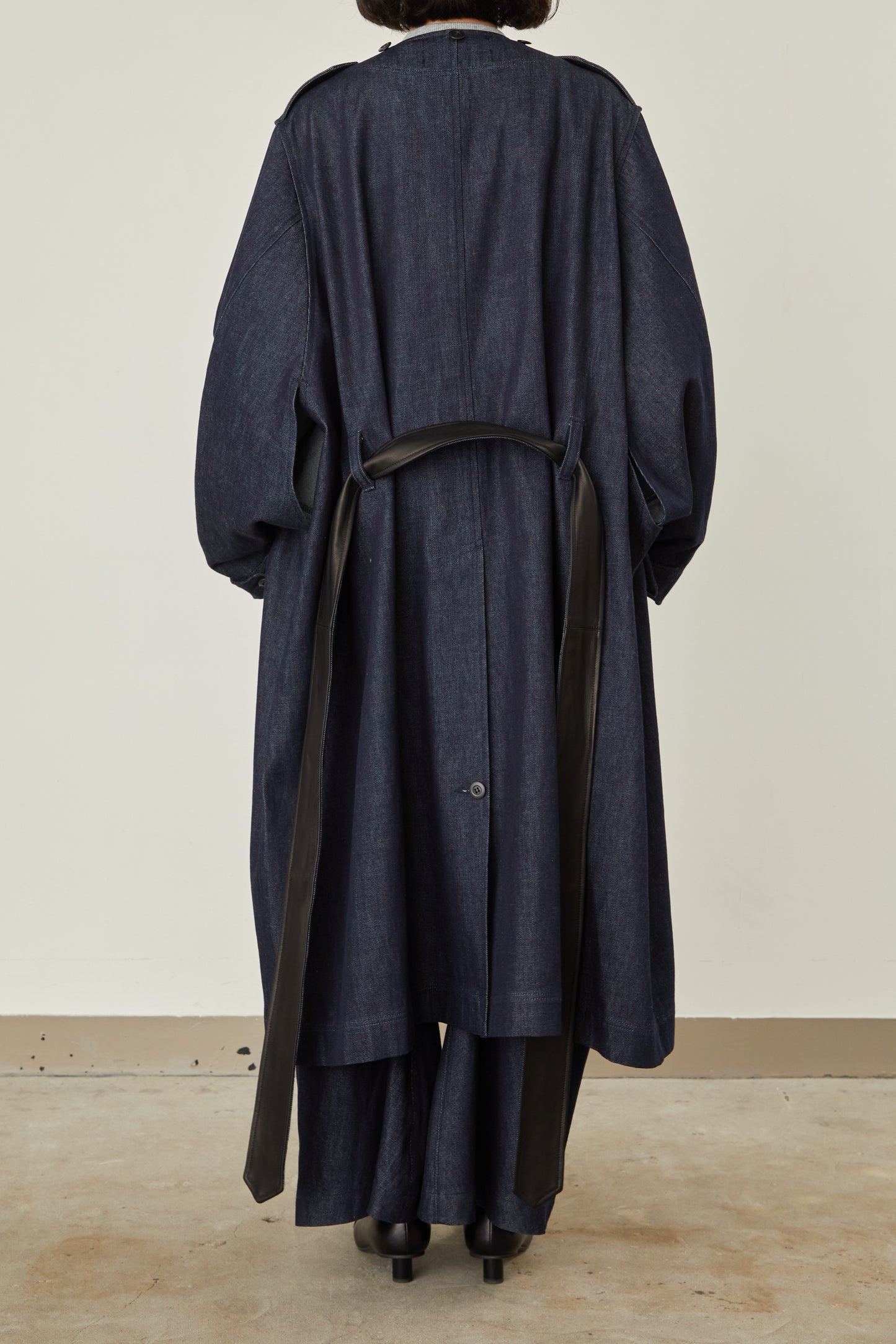 i'm here : HAOLI MILITARY "DENIM" COAT :