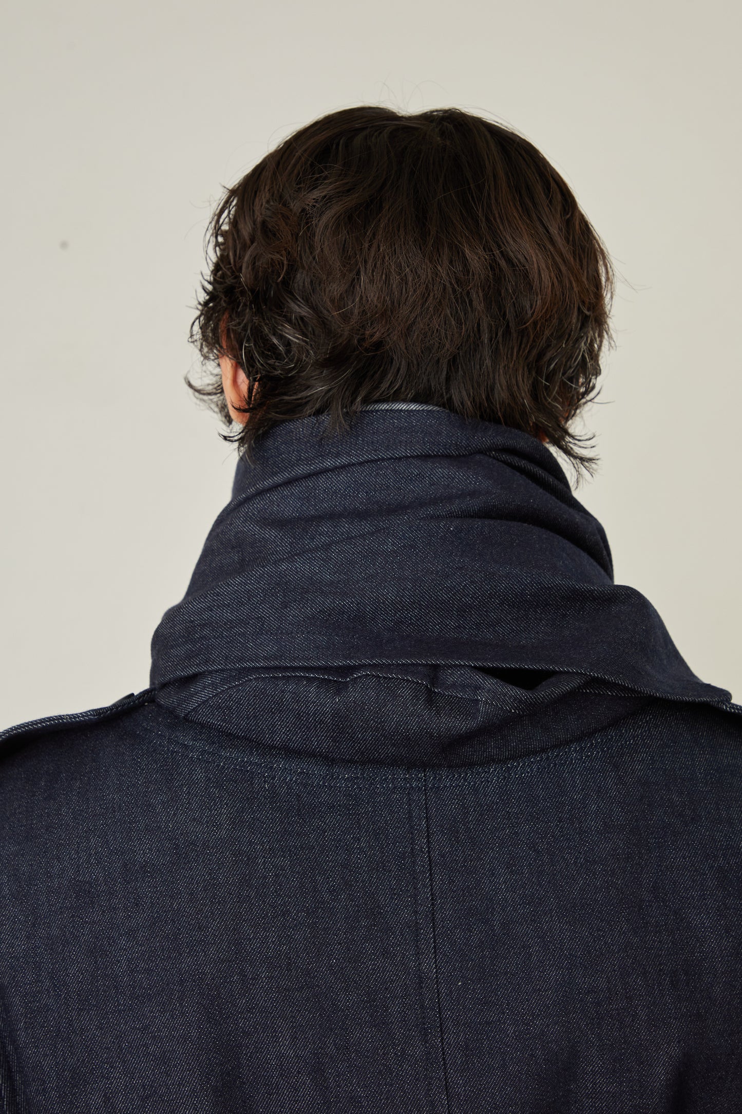 i'm here : HAOLI MILITARY "DENIM" COAT :