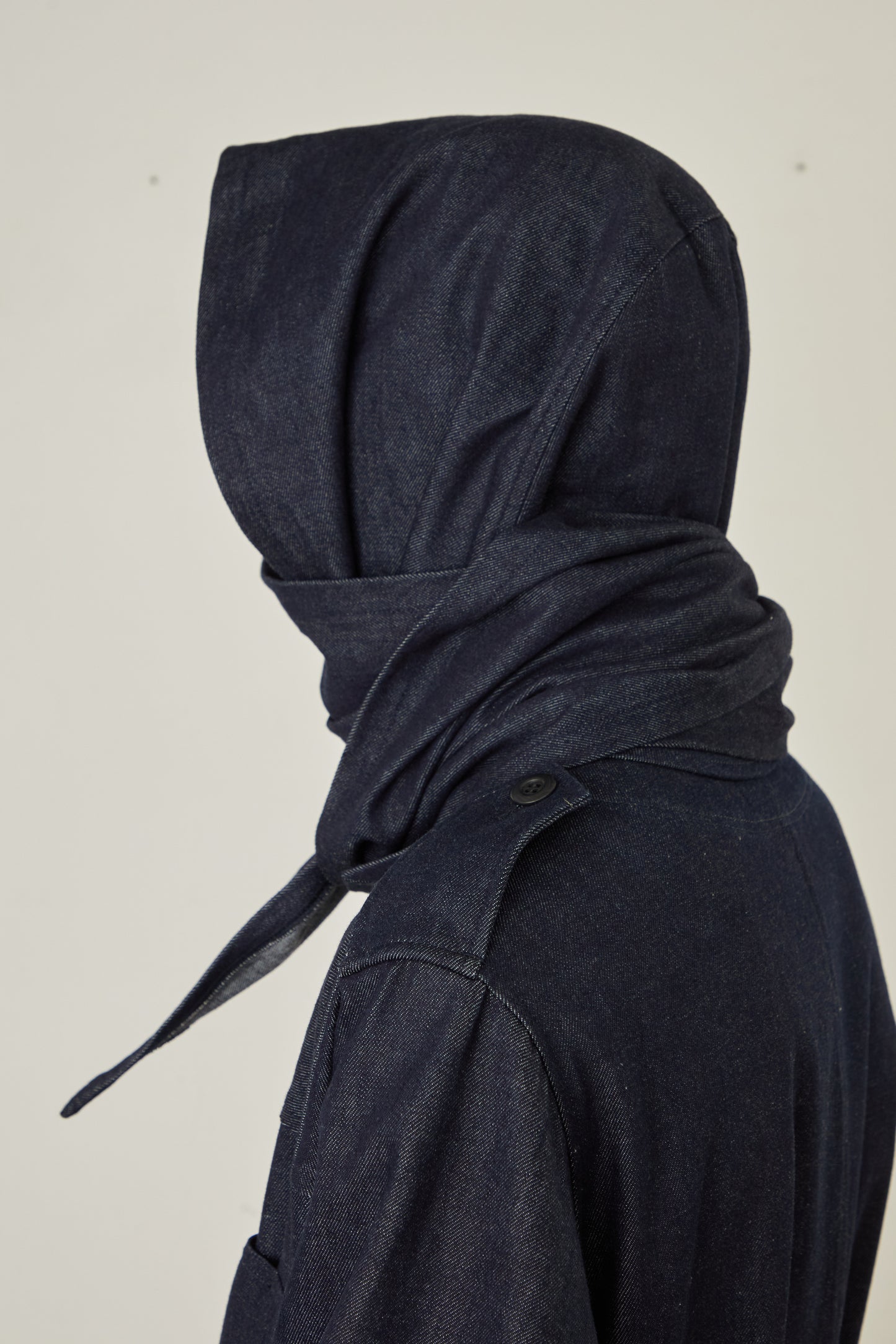 i'm here : HAOLI MILITARY "DENIM" COAT :
