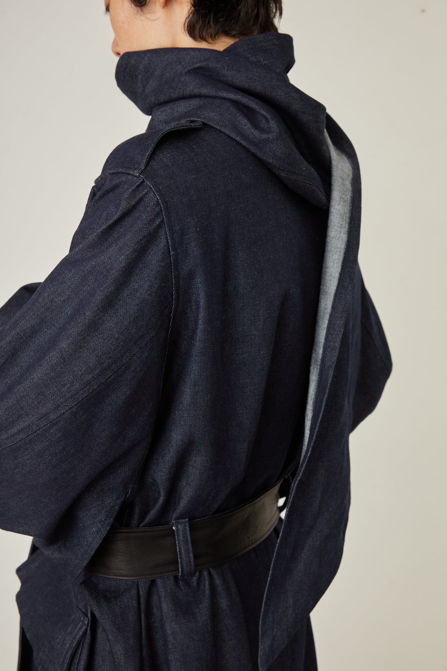 i'm here : HAOLI MILITARY "DENIM" COAT :