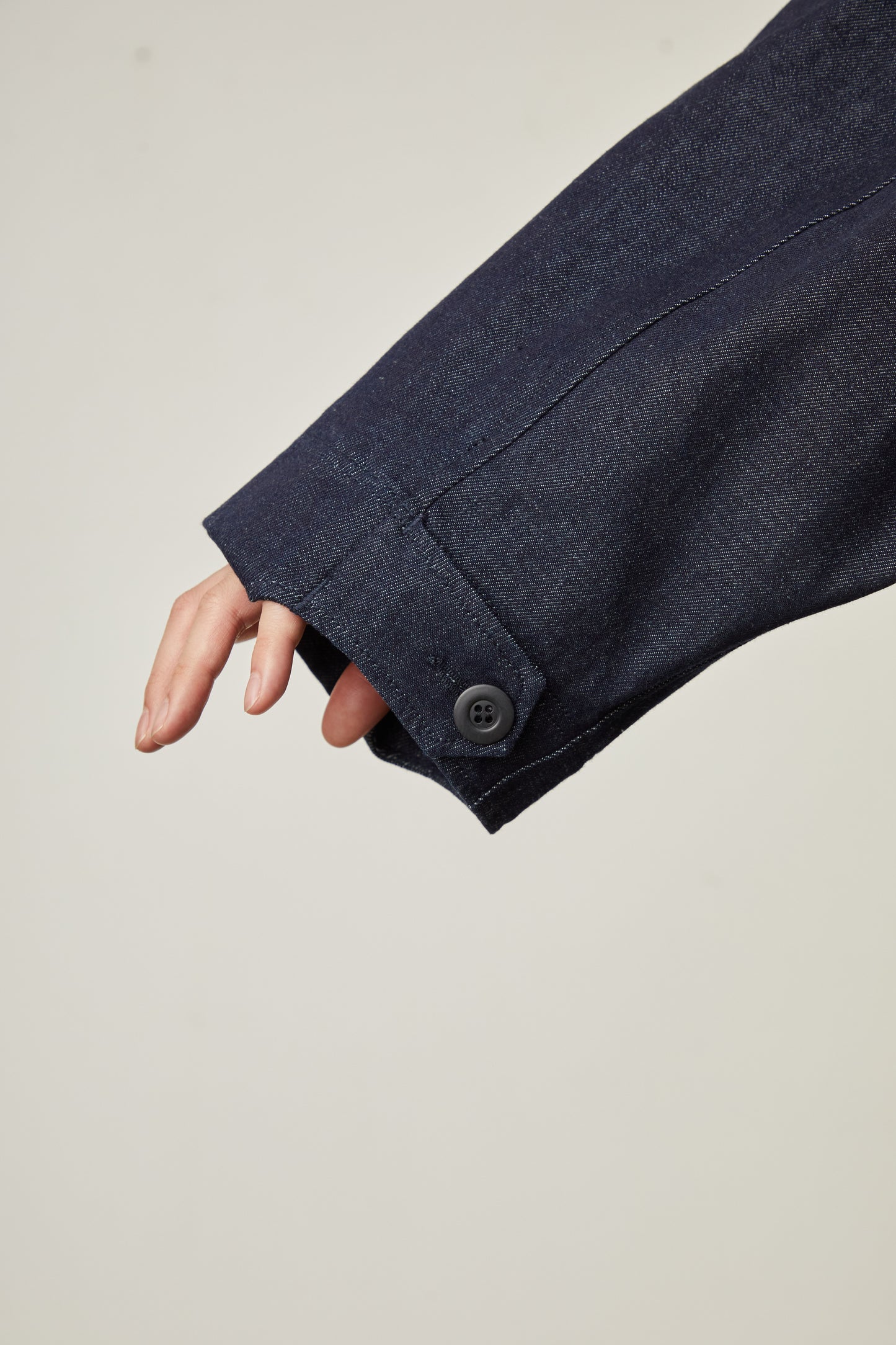 i'm here : HAOLI MILITARY "DENIM" COAT :