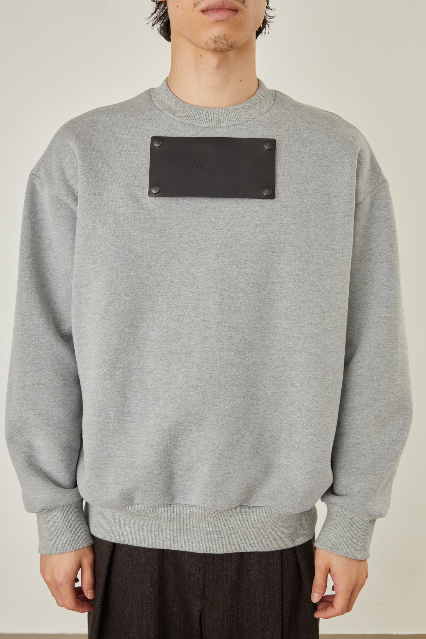 i'm here : LEATHER DOCKING : SWEAT SHIRTS