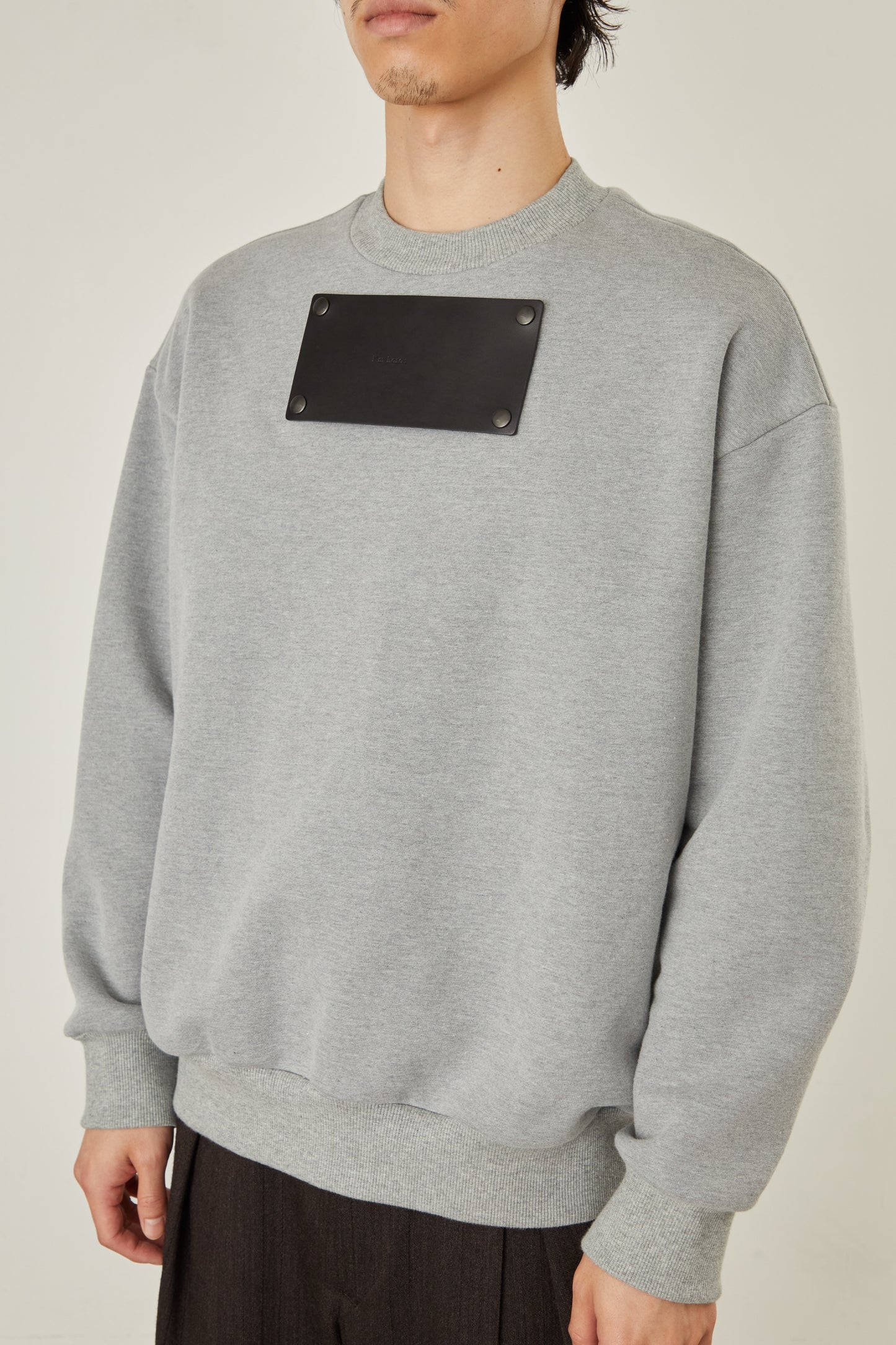 i'm here : LEATHER DOCKING : SWEAT SHIRTS