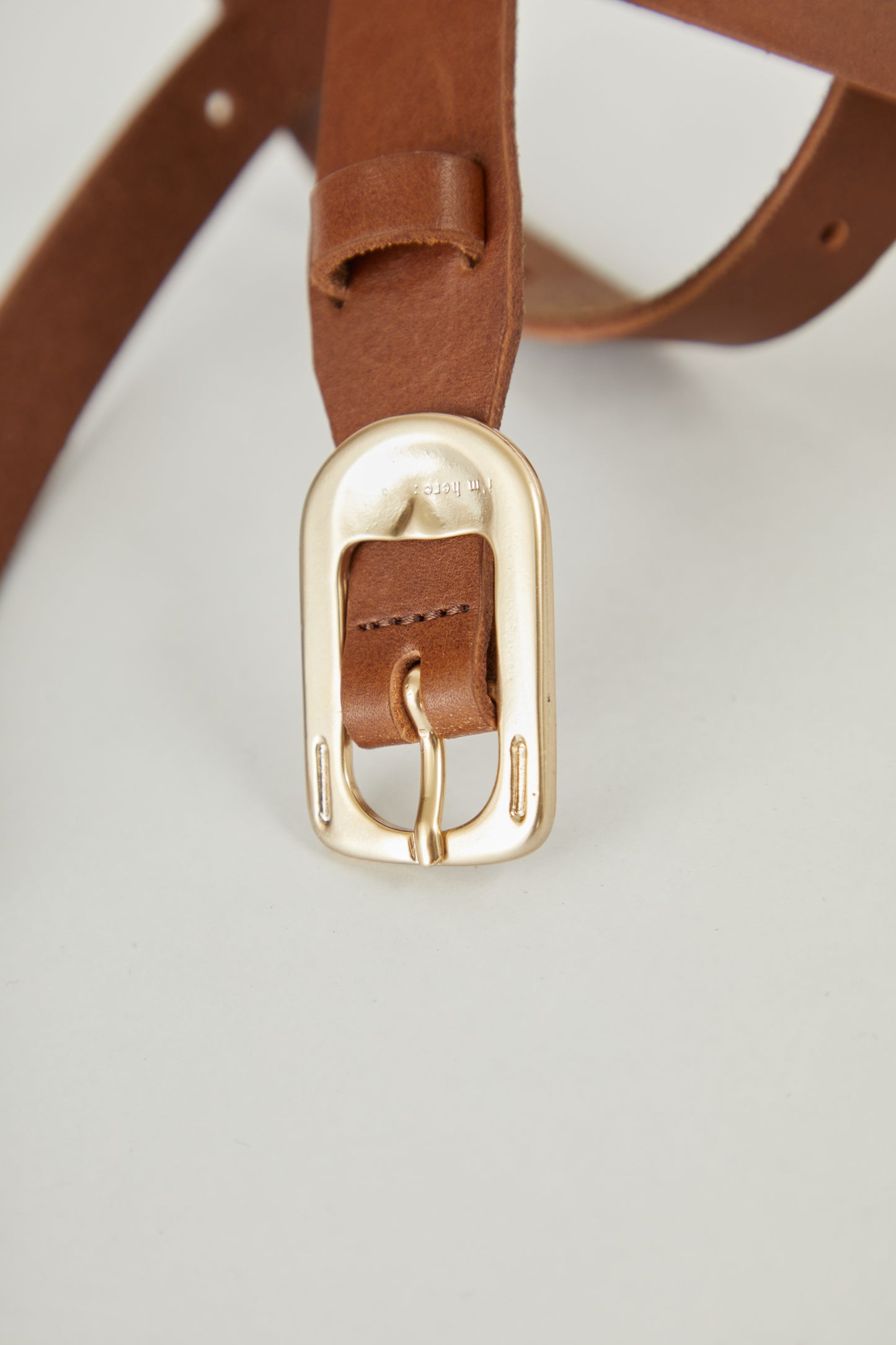 i'm here : PULL - TAB : BELT : 25FW