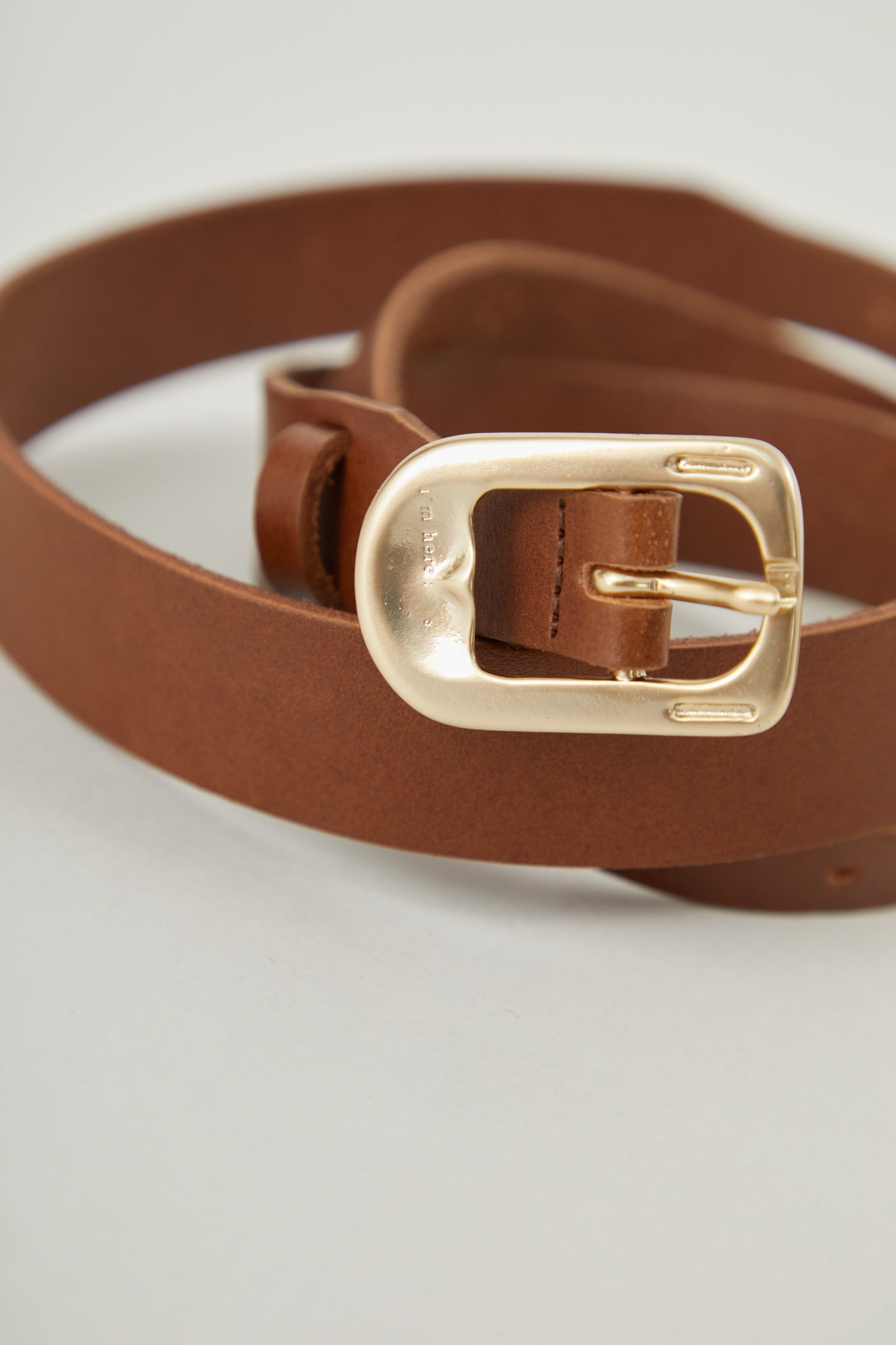 i'm here : PULL - TAB : BELT : 25FW