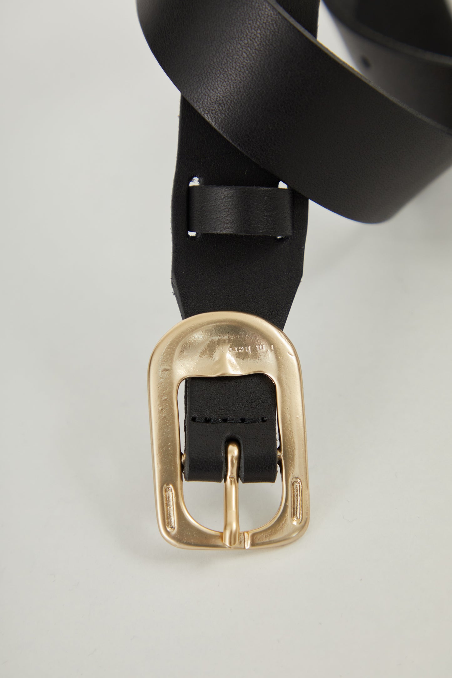 i'm here : PULL - TAB : BELT : 25FW