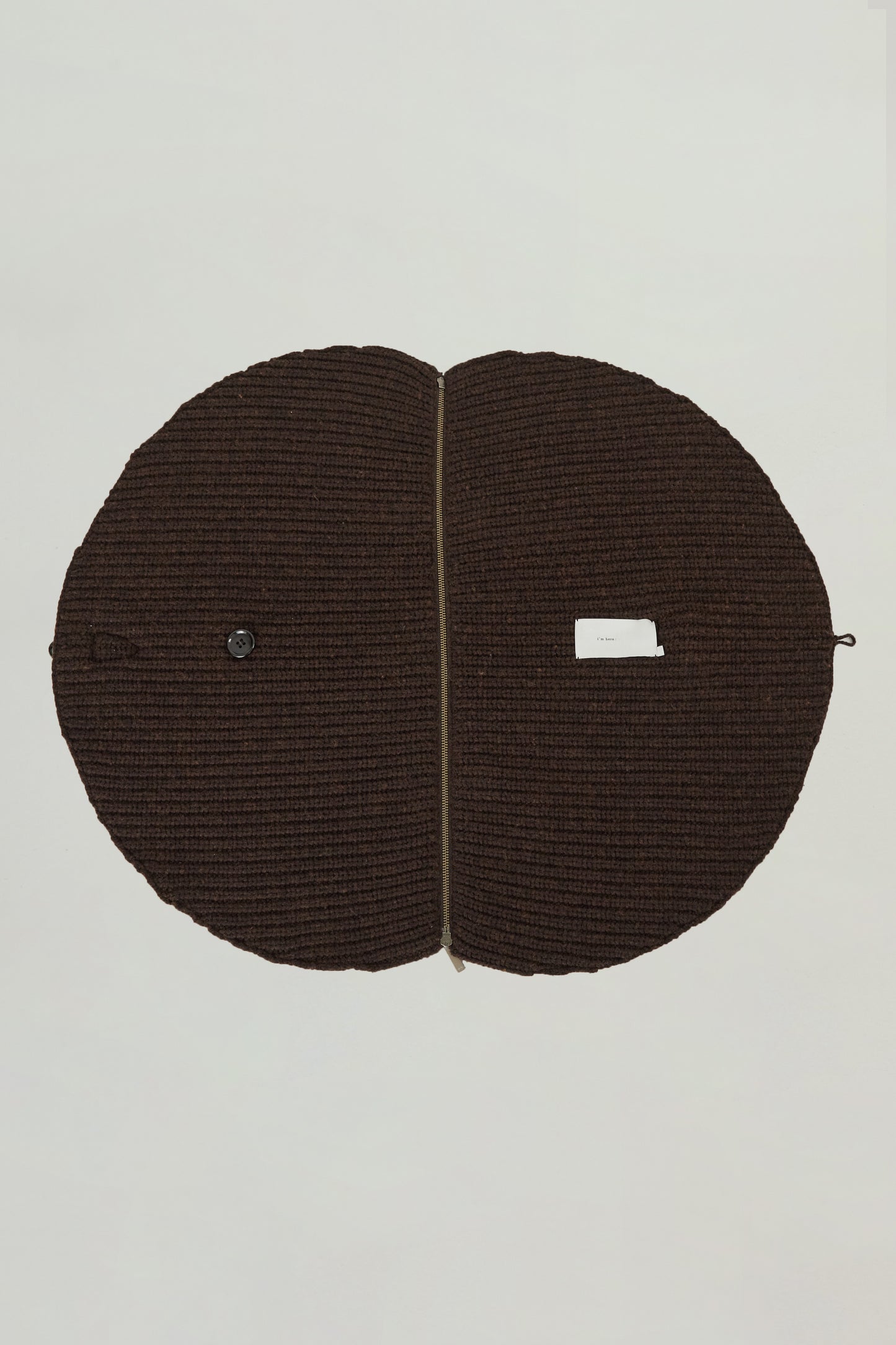 i'm here : " Crepe " KNIT SNOOD :