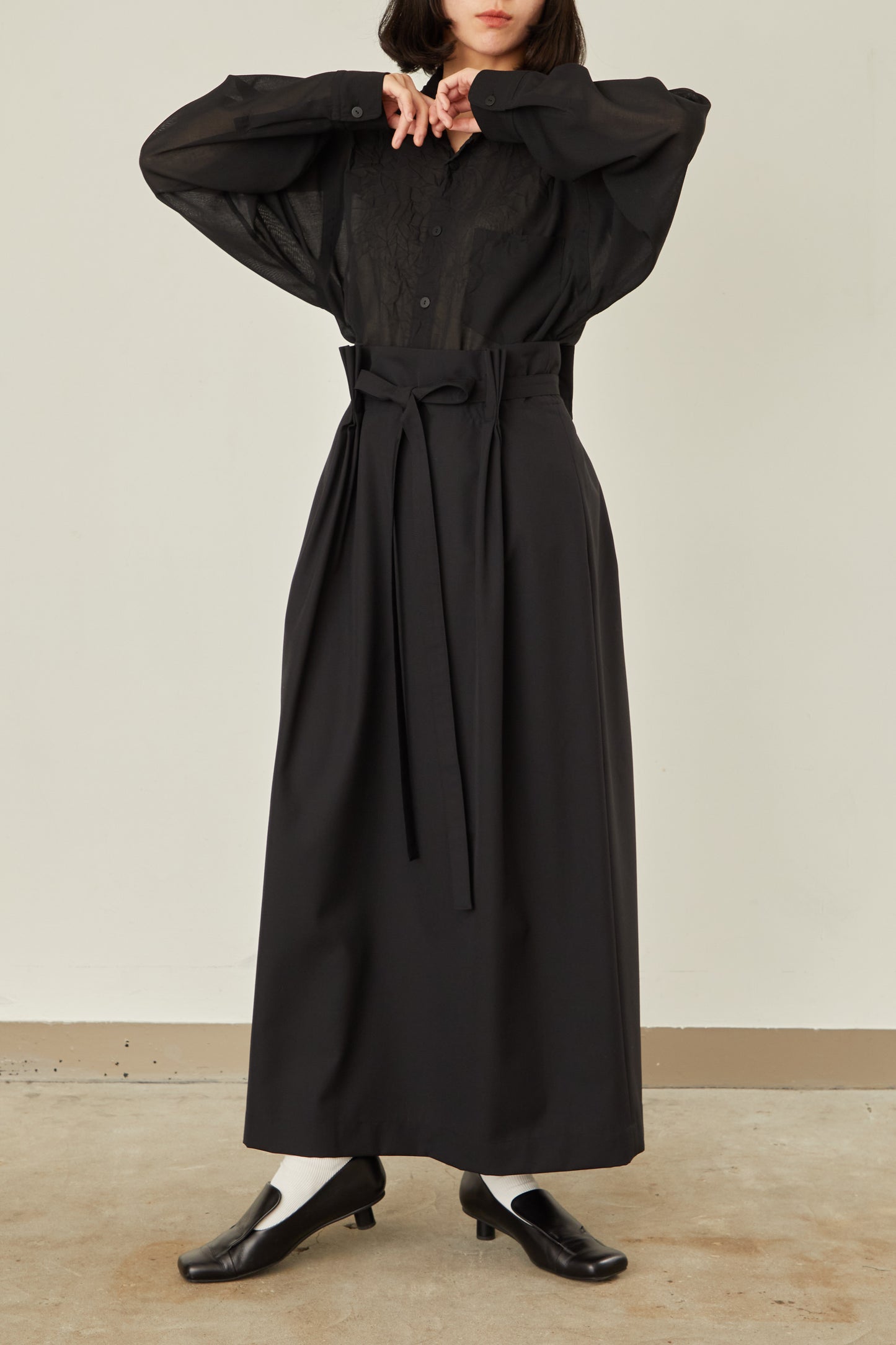 i'm here : UN(I)FORM : PLEATS SKIRT