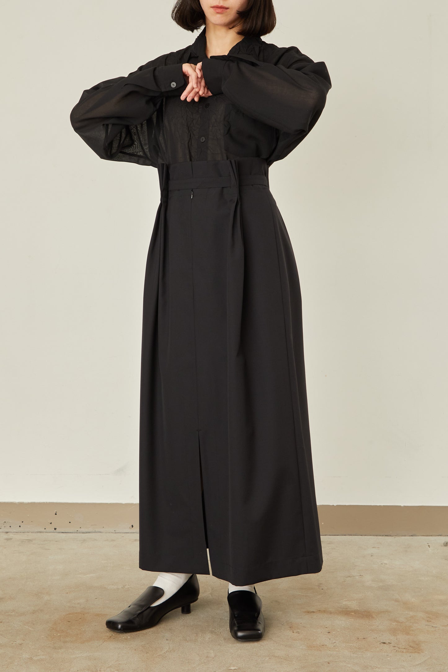 i'm here : UN(I)FORM : PLEATS SKIRT
