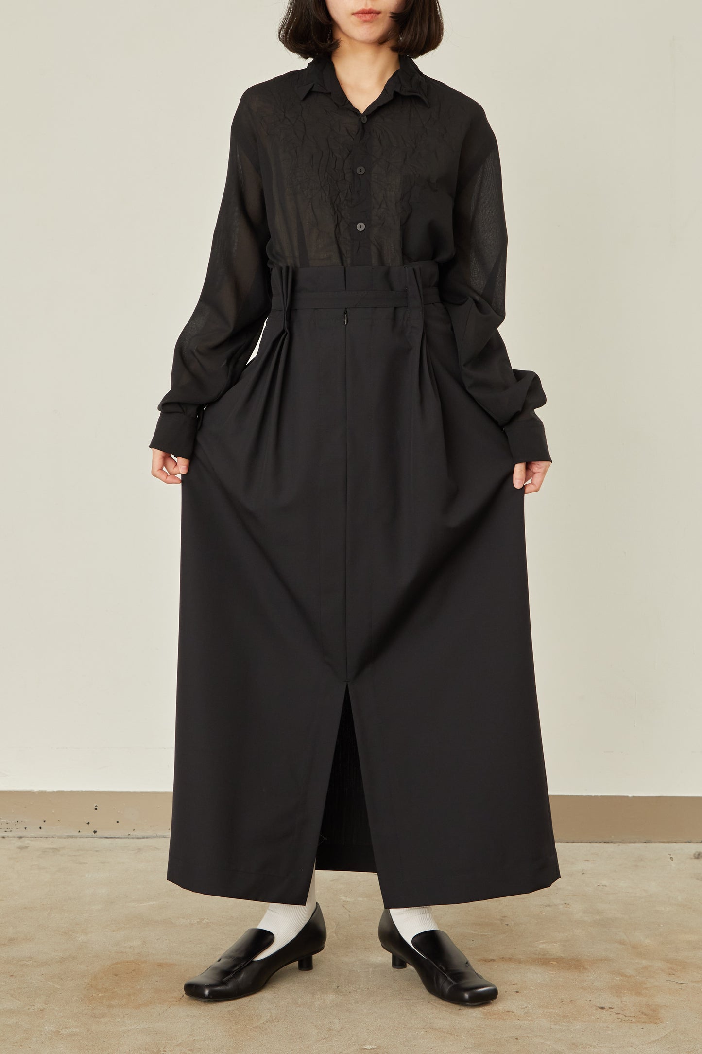 i'm here : UN(I)FORM : PLEATS SKIRT