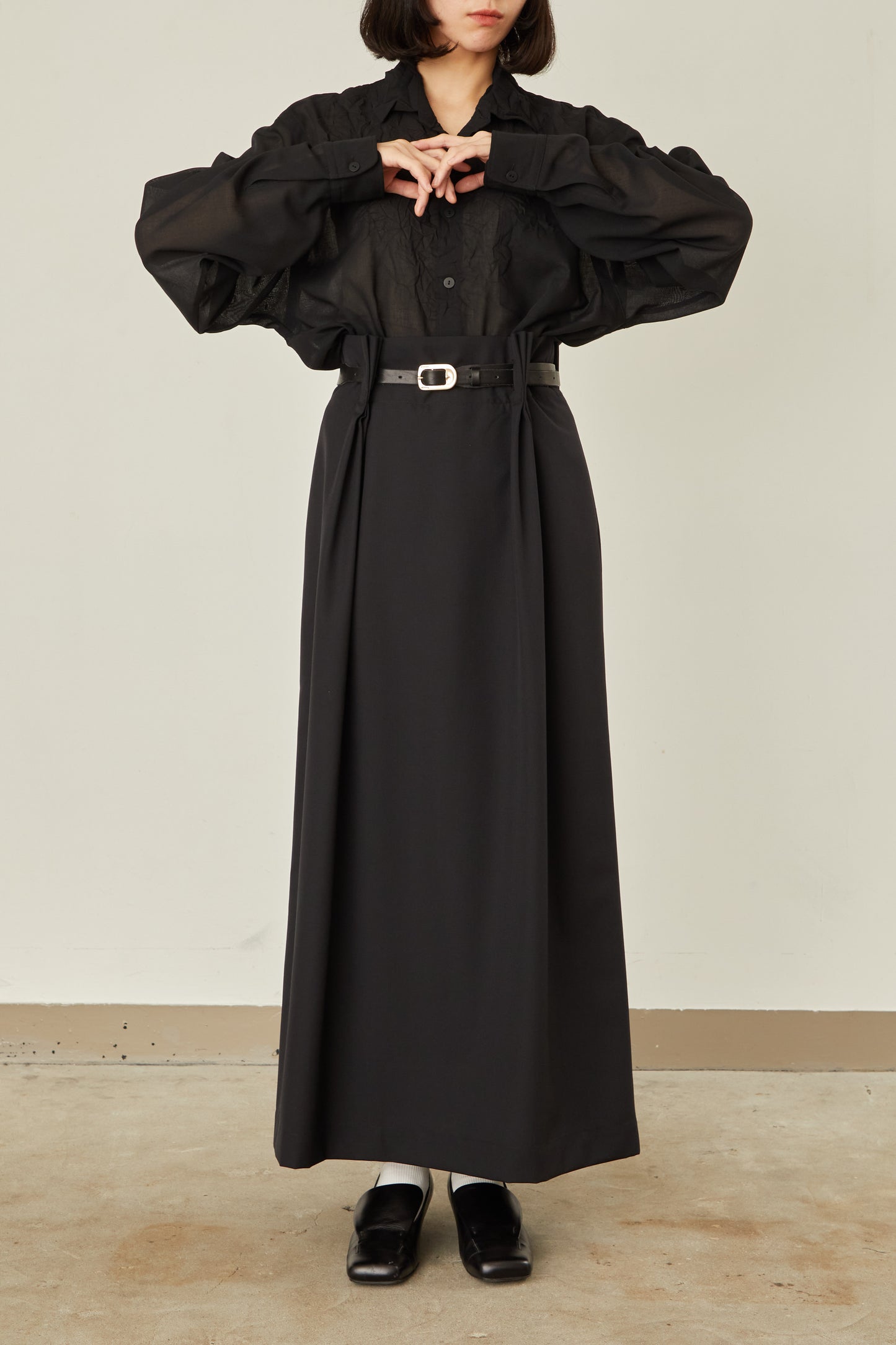 i'm here : UN(I)FORM : PLEATS SKIRT