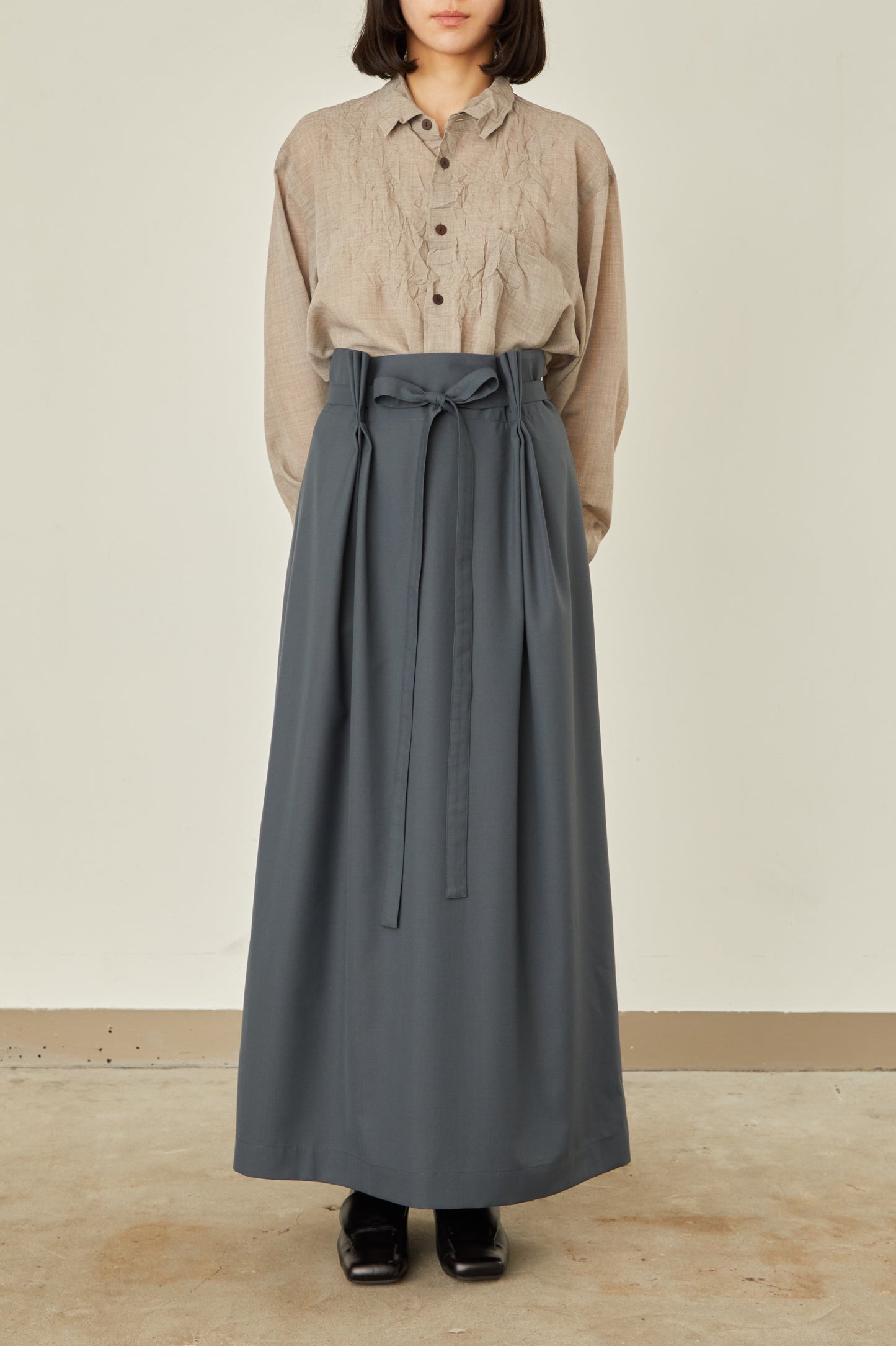 i'm here : UN(I)FORM : PLEATS SKIRT