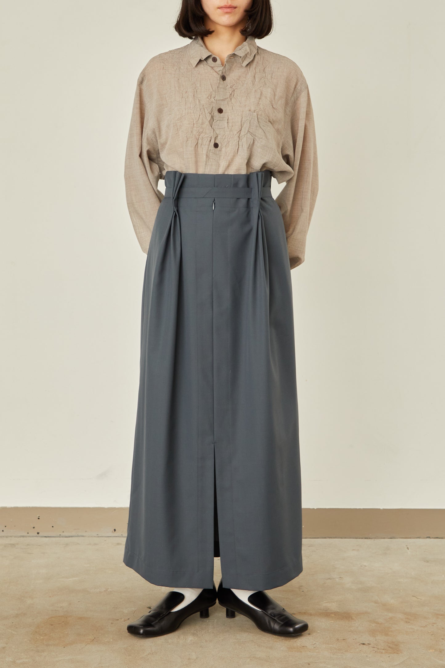 i'm here : UN(I)FORM : PLEATS SKIRT