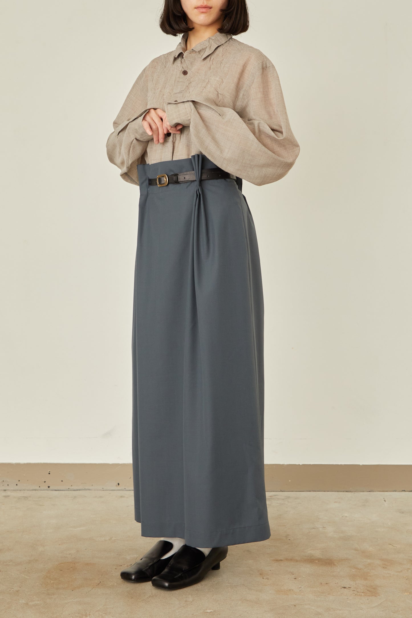 i'm here : UN(I)FORM : PLEATS SKIRT