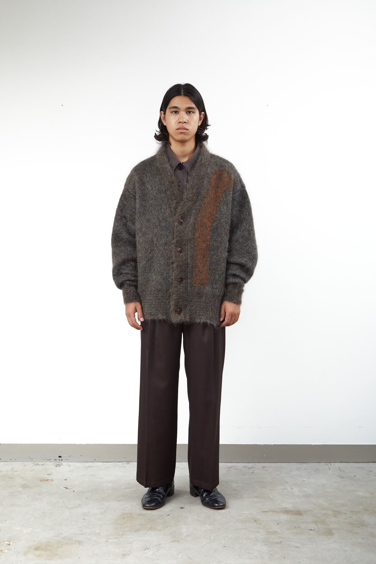 MOHAIR : Melange Color KNIT