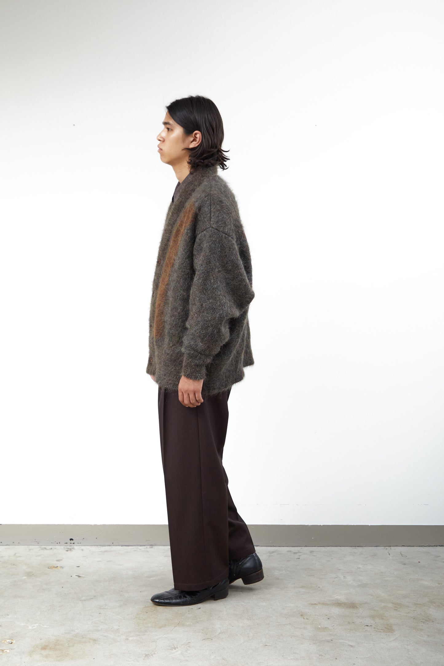 MOHAIR : Melange Color KNIT