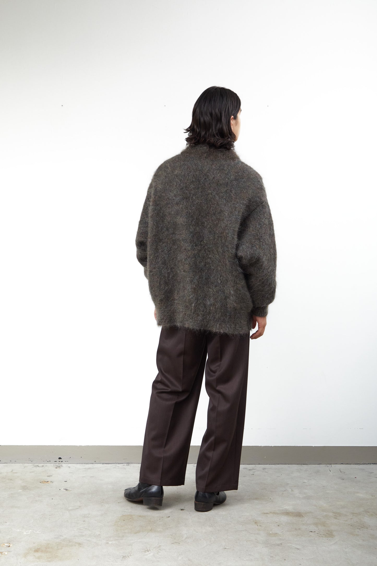 MOHAIR : Melange Color KNIT