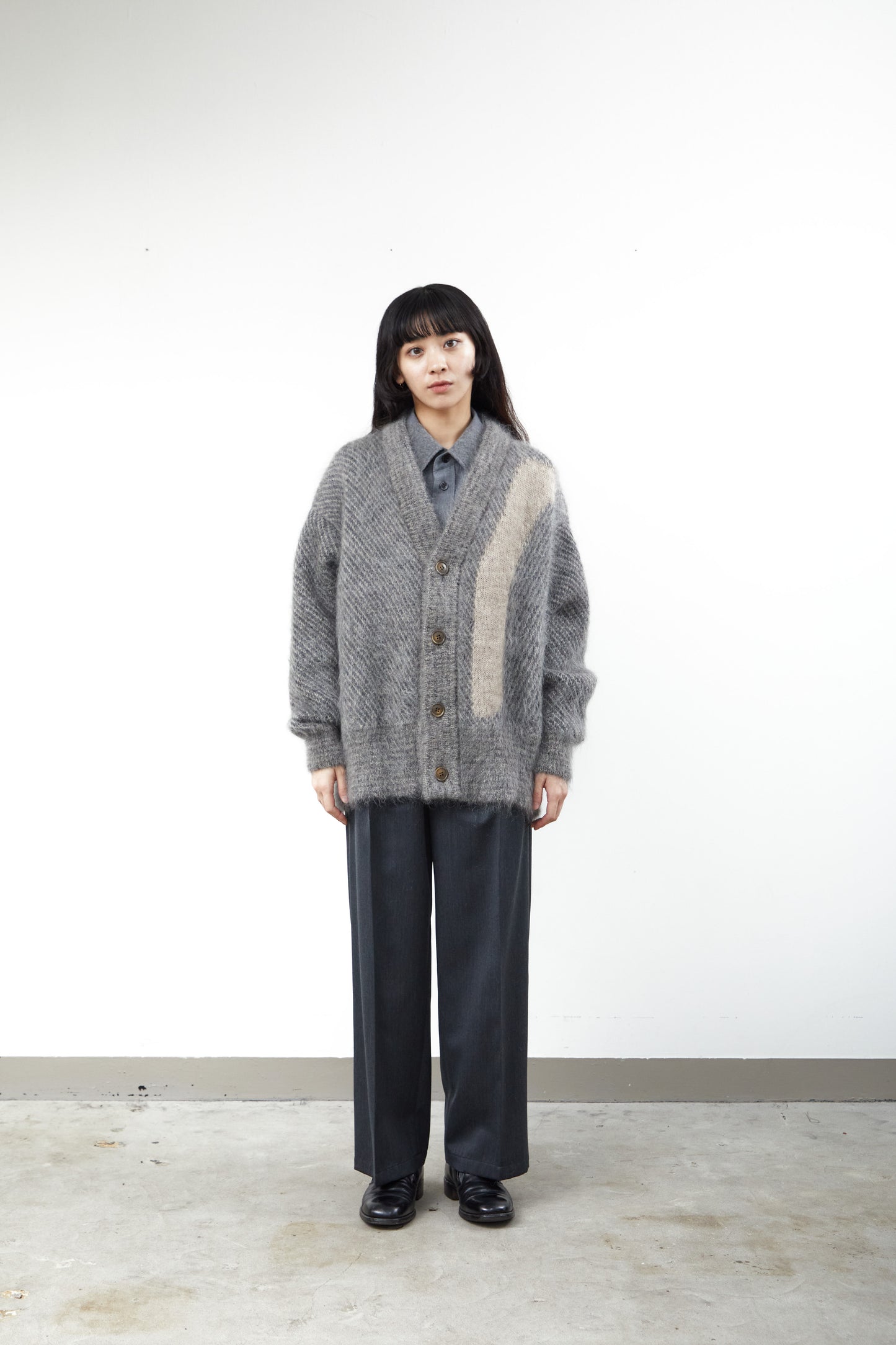 MOHAIR : Melange Color KNIT