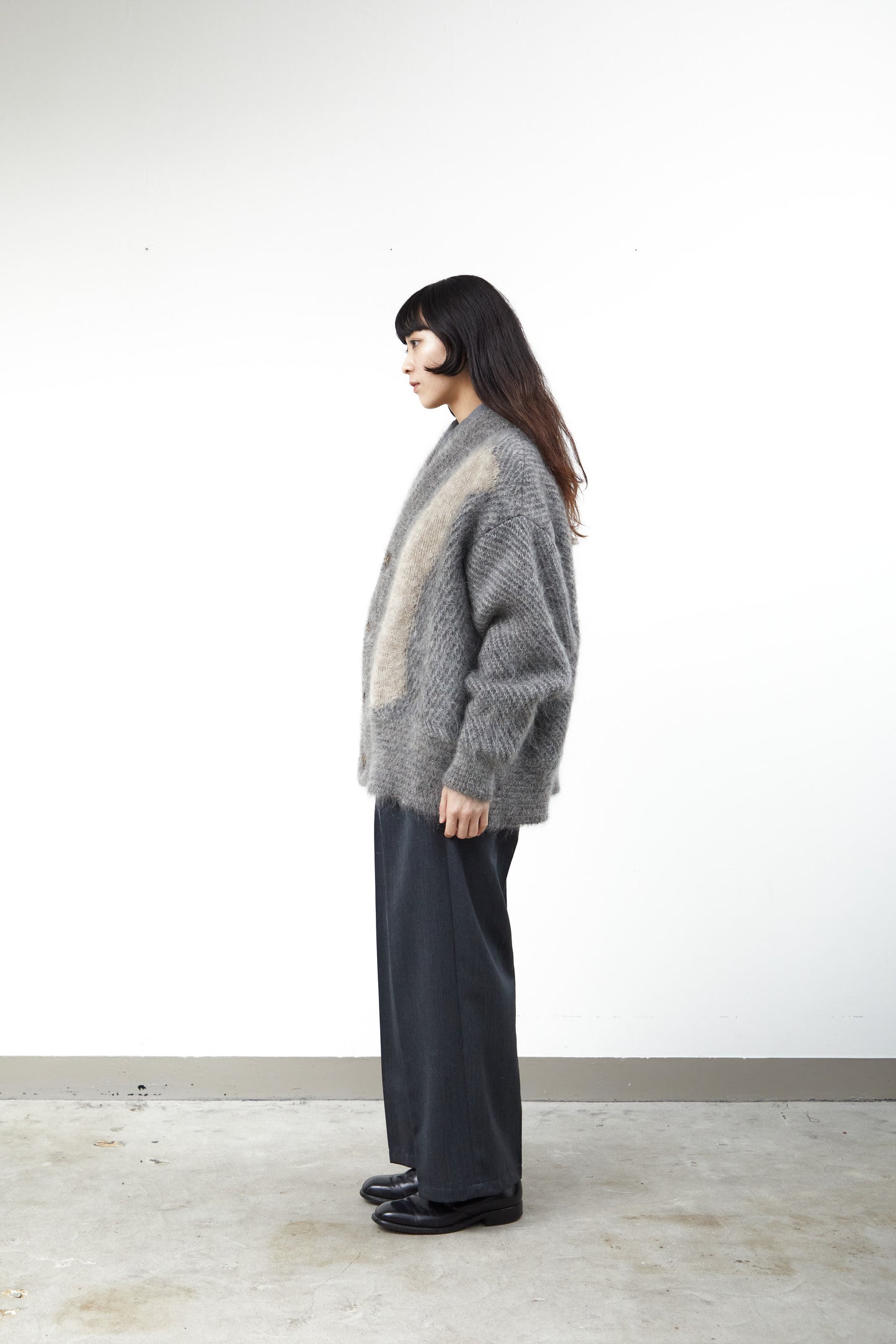 MOHAIR : Melange Color KNIT