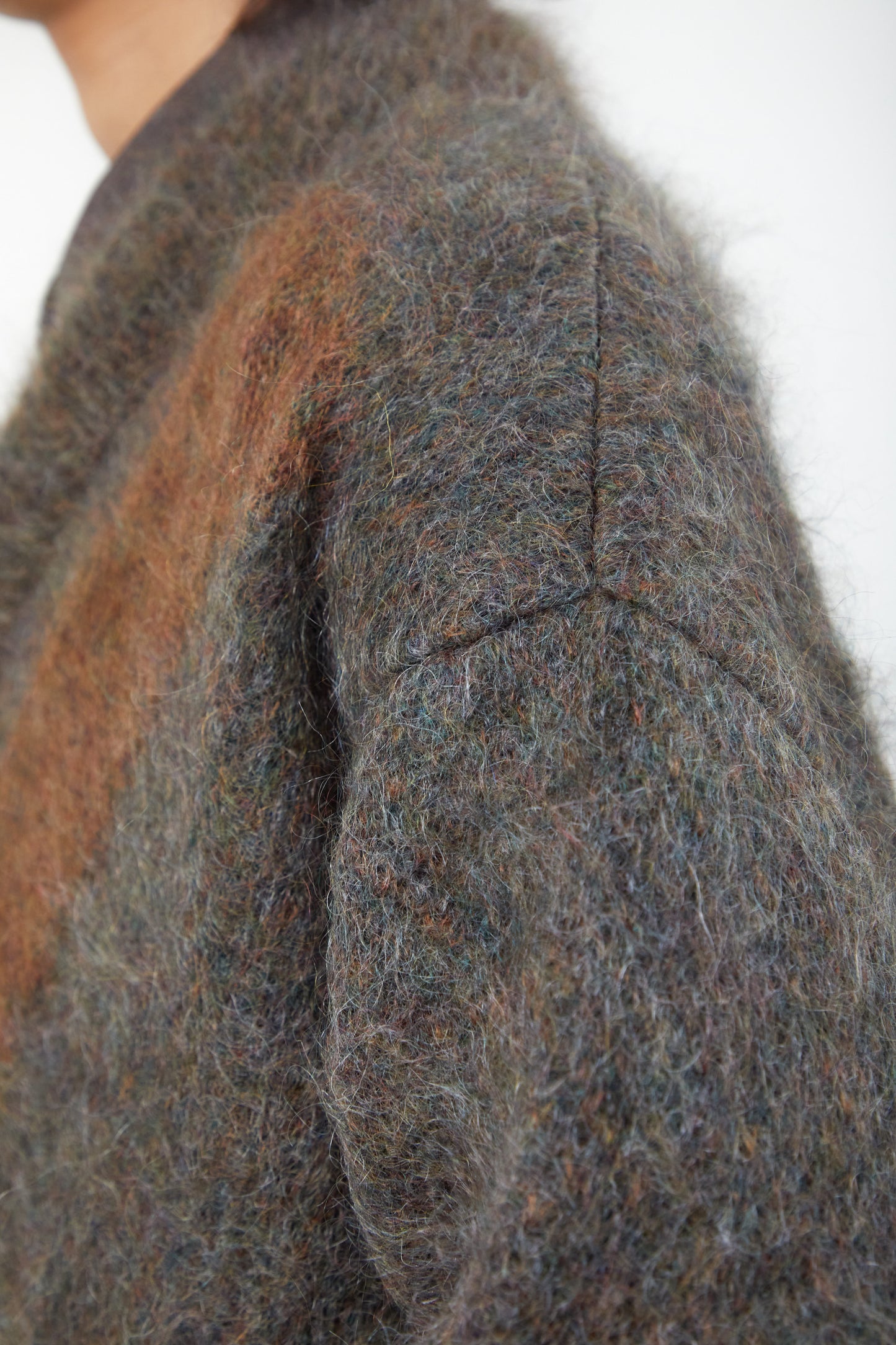MOHAIR : Melange Color KNIT