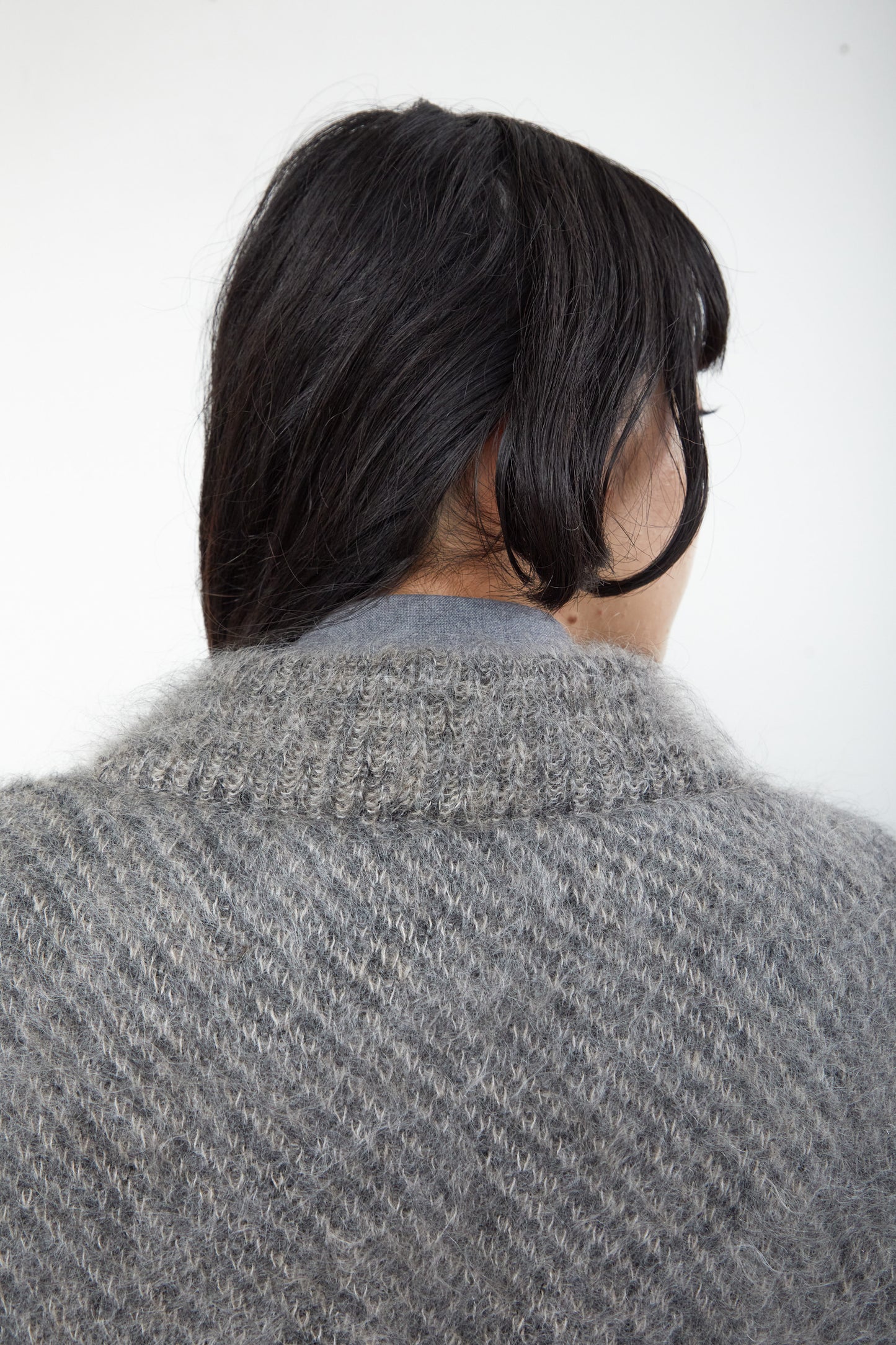 MOHAIR : Melange Color KNIT