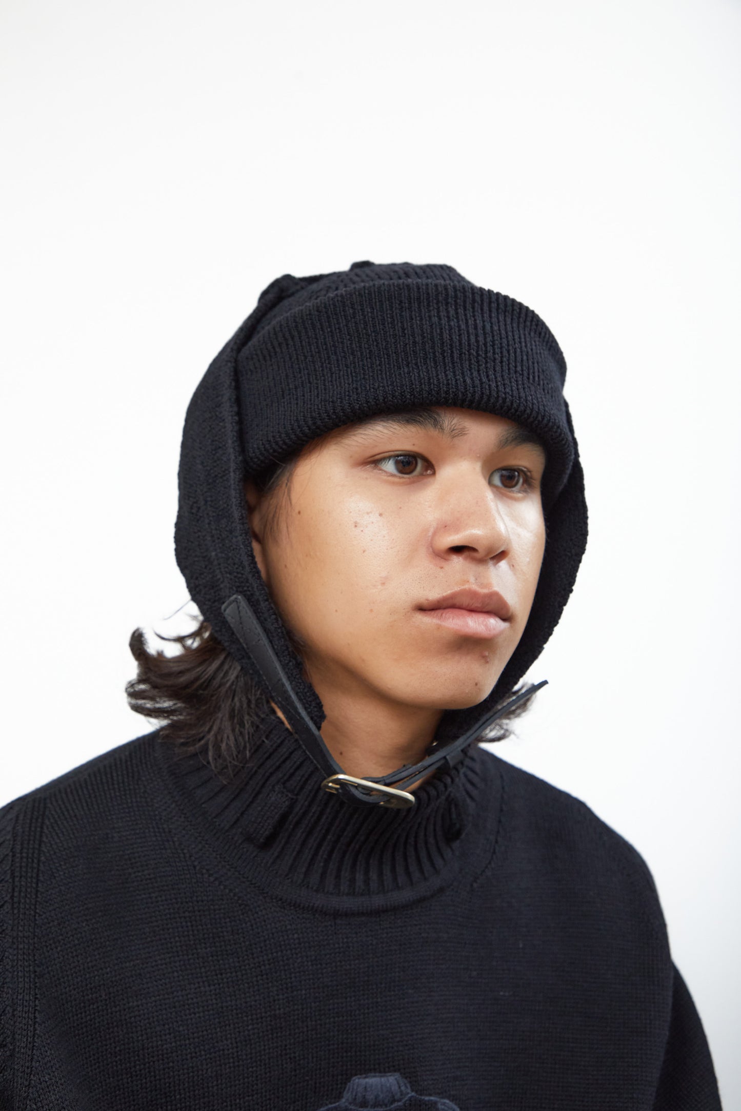 Pull - tab : EAR MUFFS KNIT CAP