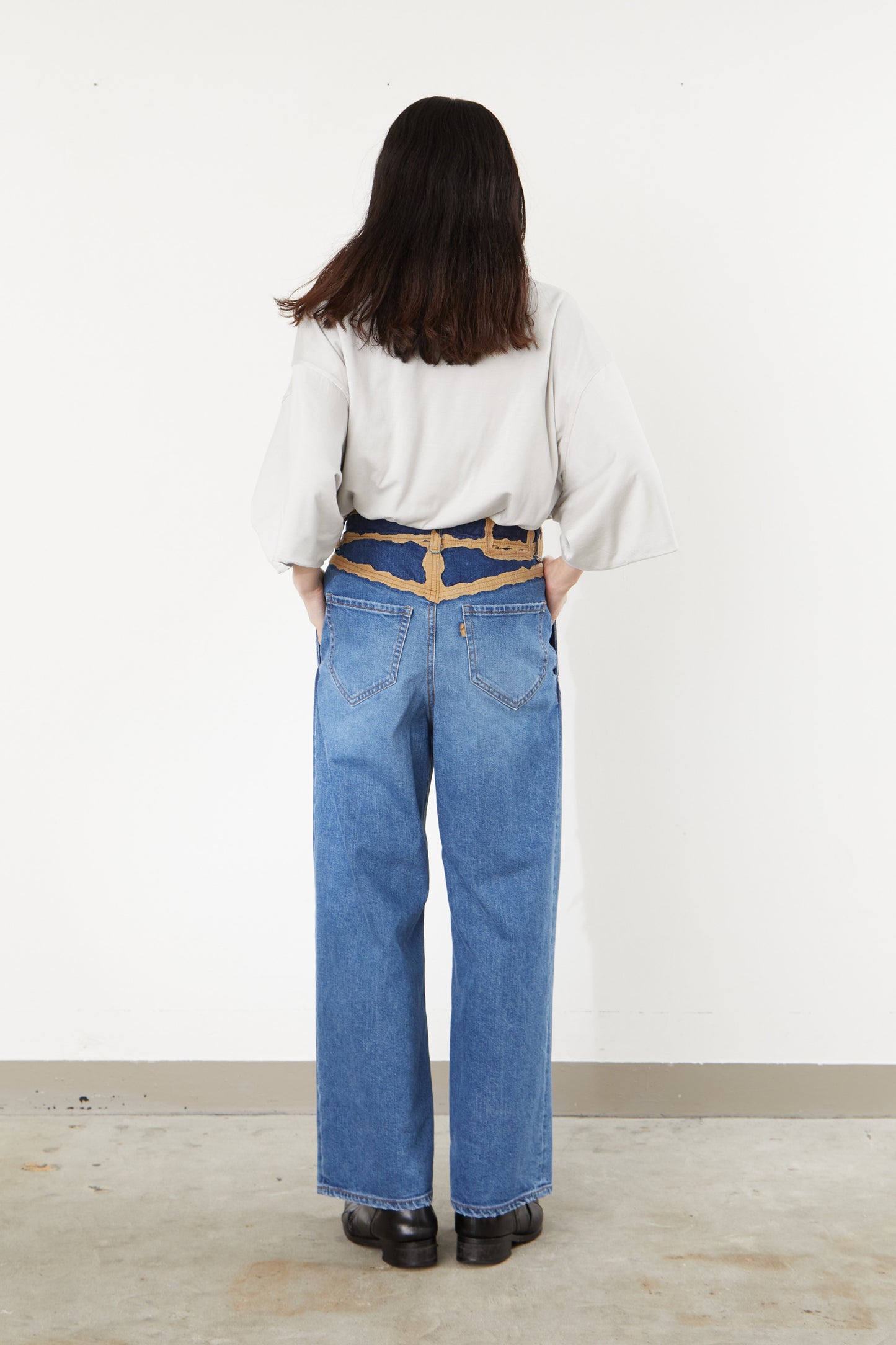i'm here : Paper patch : DENIM PANTS "FUTURE"