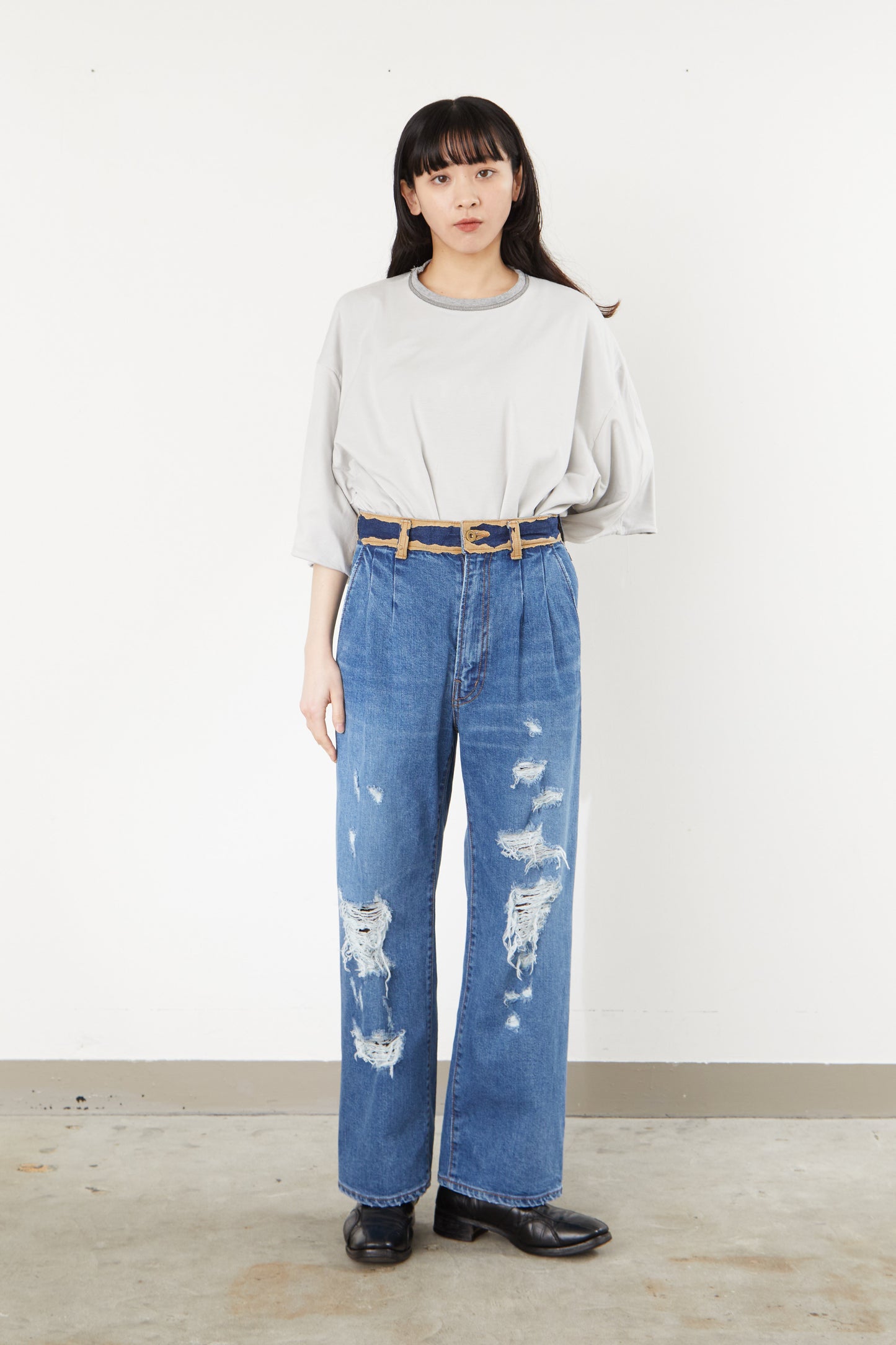 i'm here : Paper patch : DENIM PANTS "FUTURE"