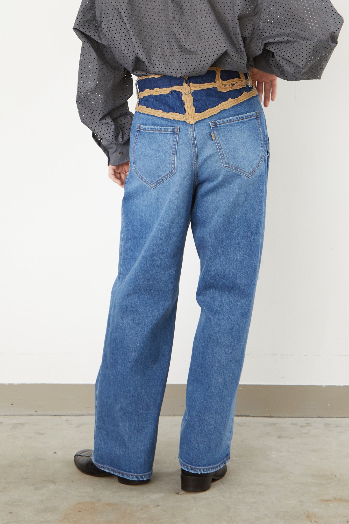 i'm here : Paper patch : DENIM PANTS "FUTURE"