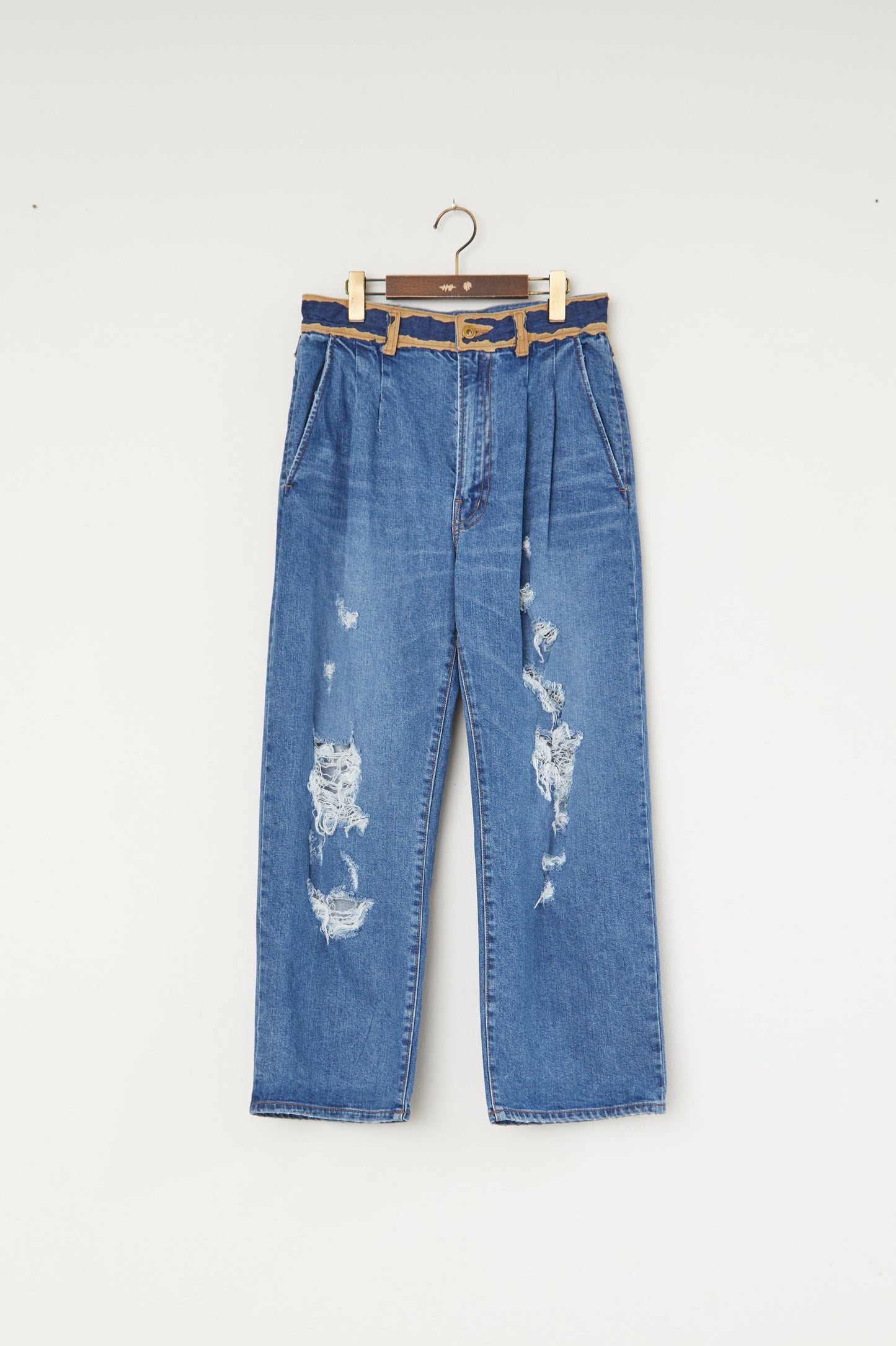 i'm here : Paper patch : DENIM PANTS "FUTURE"