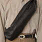 i'm here : " TUBE " LEATHER BAG :