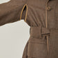 i'm here : with PIPING : LIGHT MELTON MACKINAW COAT