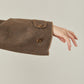 i'm here : with PIPING : LIGHT MELTON MACKINAW COAT