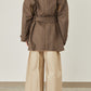 i'm here : with PIPING : LIGHT MELTON MACKINAW COAT