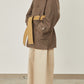 i'm here : with PIPING : LIGHT MELTON MACKINAW COAT