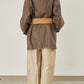 i'm here : with PIPING : LIGHT MELTON MACKINAW COAT