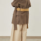 i'm here : with PIPING : LIGHT MELTON MACKINAW COAT